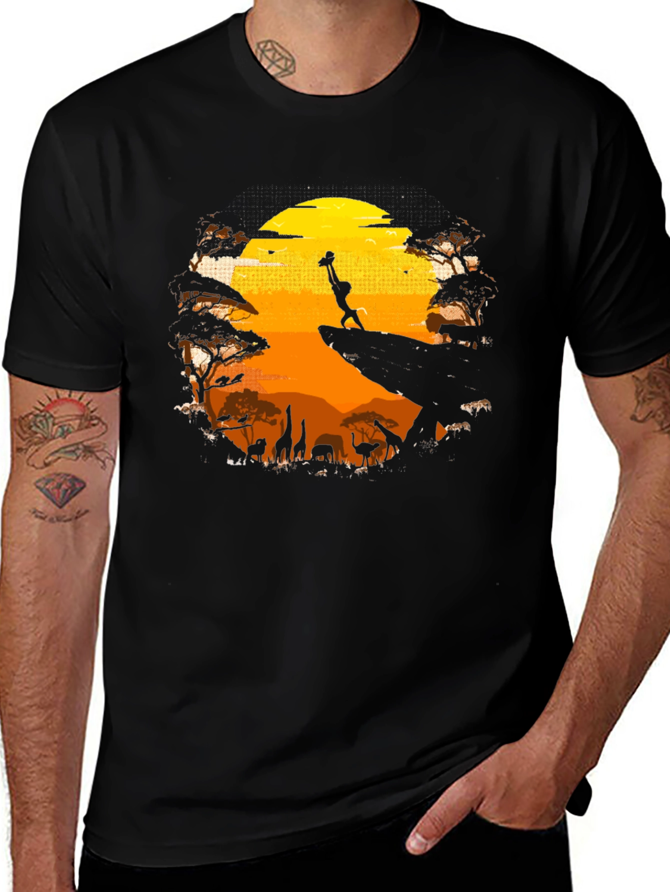 Lion King Simba Graphic T-Shirt