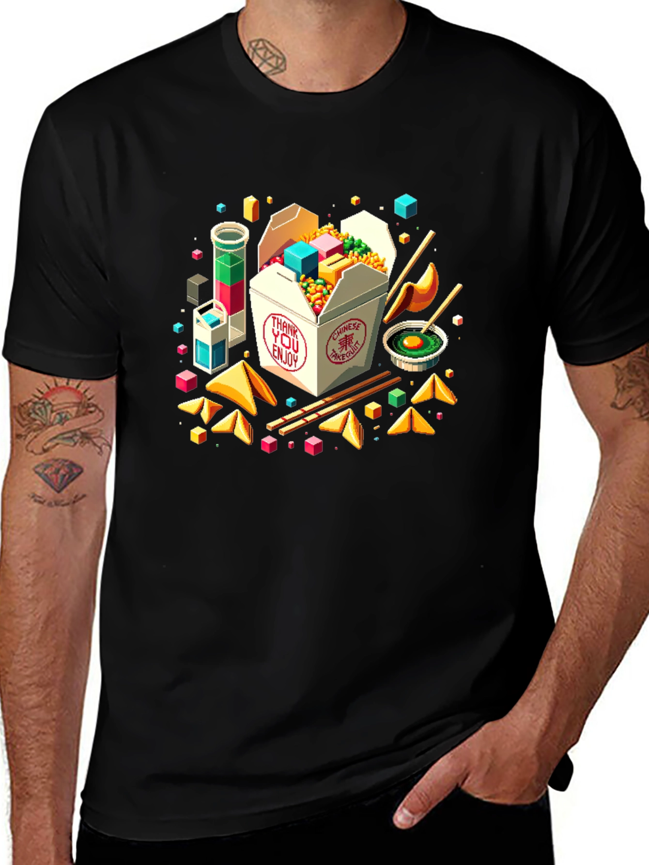 Variant 27 of Chinese Takeout T-Shirt: Fun, Stylish, Unique!