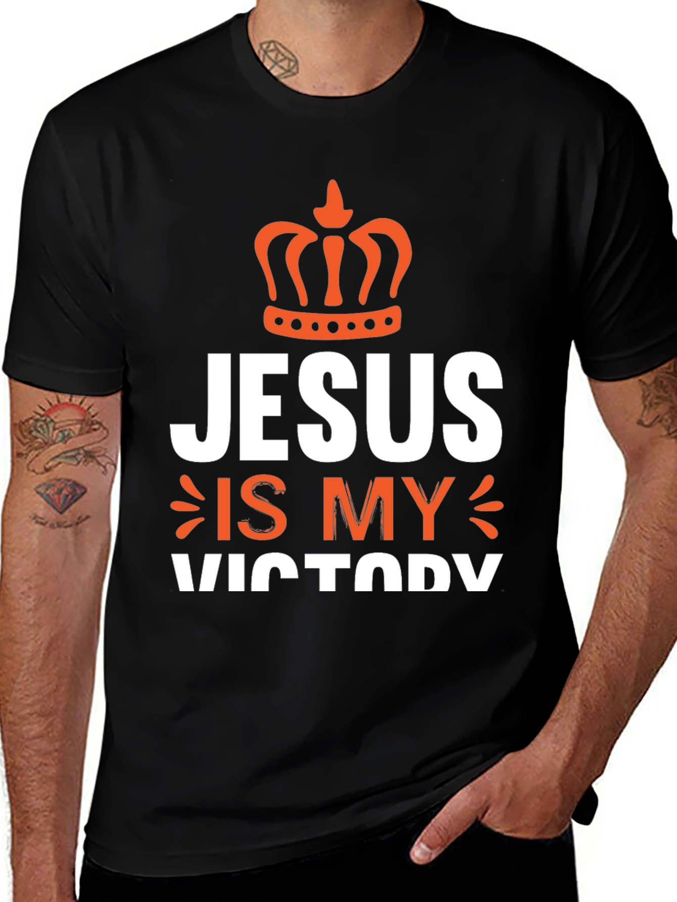 Jesus Is My Victory T-Shirt - Christian Apparel