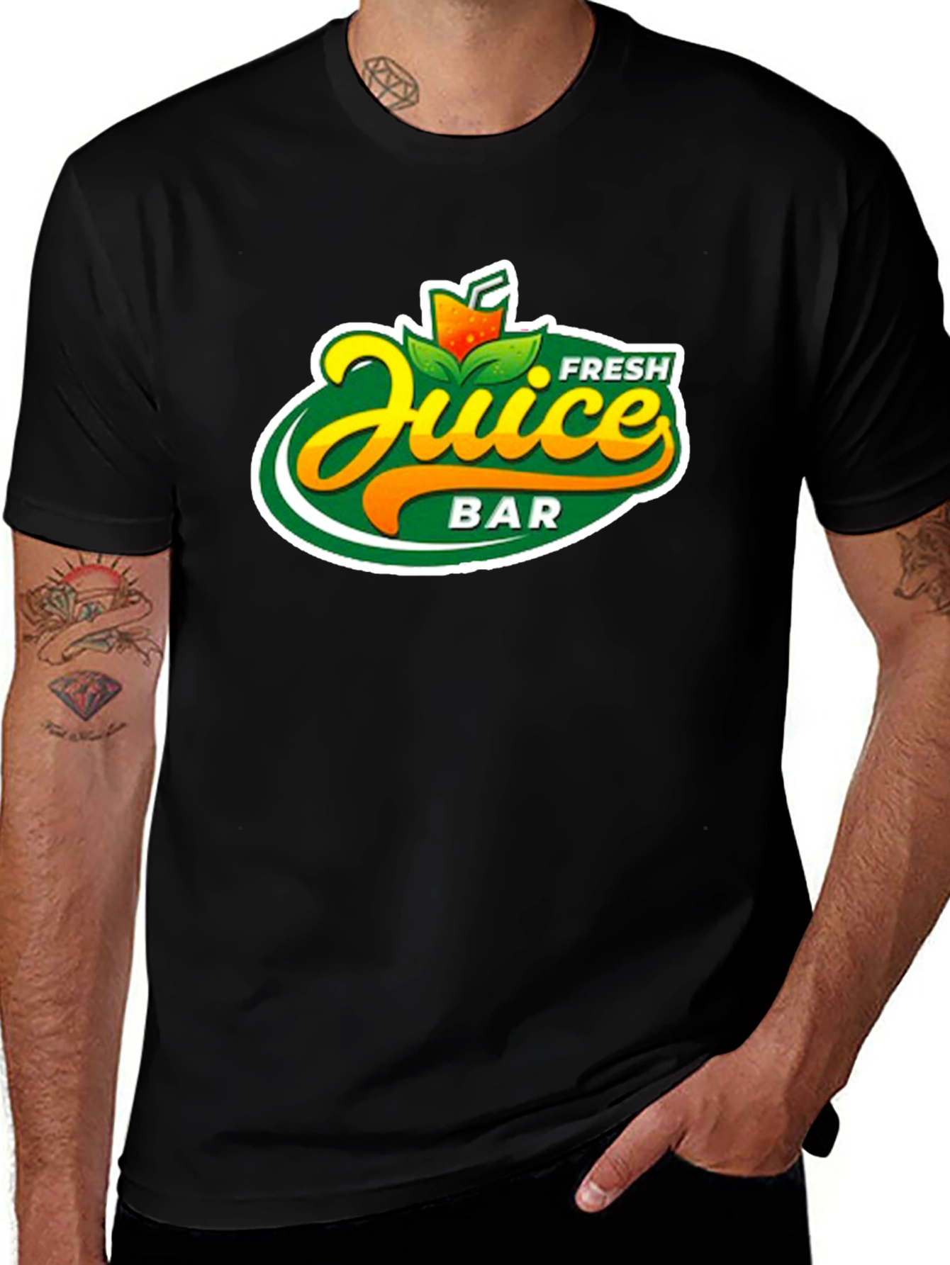 Variant 18 of Fresh Juice Bar Graphic T-Shirt
