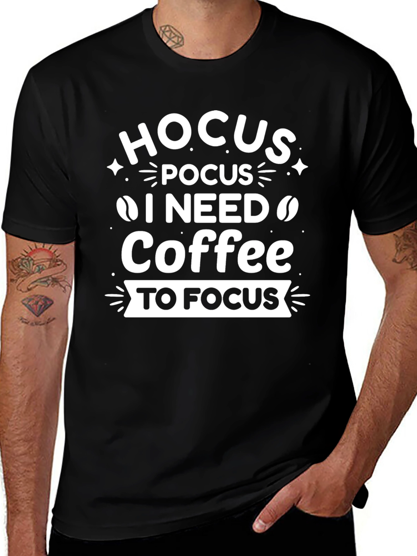 Variant 25 of Hocus Pocus I Need Coffee T-Shirt