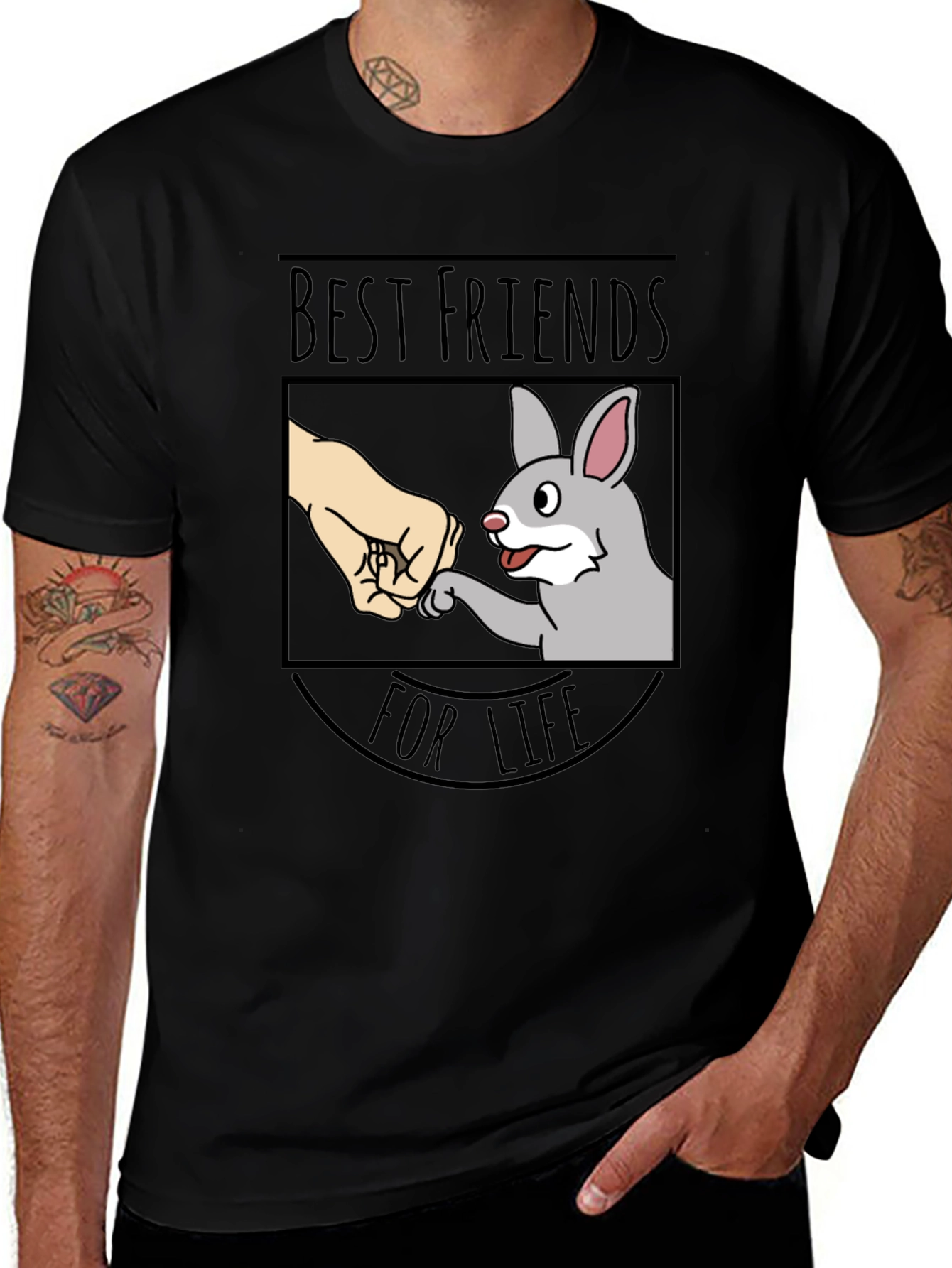 Variant 26 of Best Friends Bunny T-Shirt