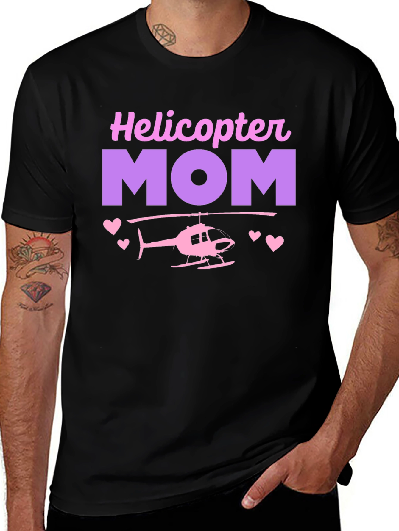 Variant 26 of Helicopter Mom Graphic T-Shirt