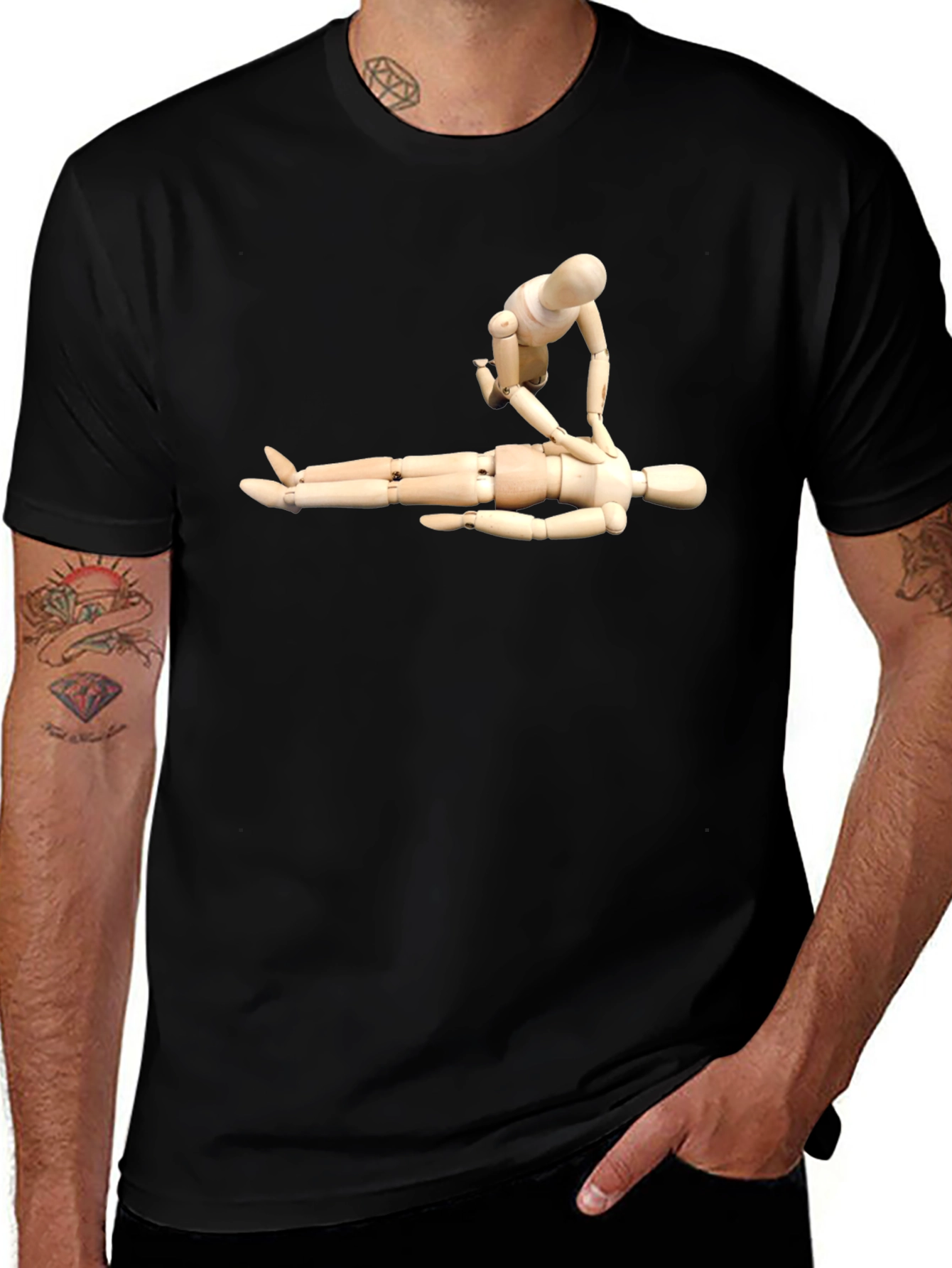 Variant 25 of CPR Dummy T-Shirt