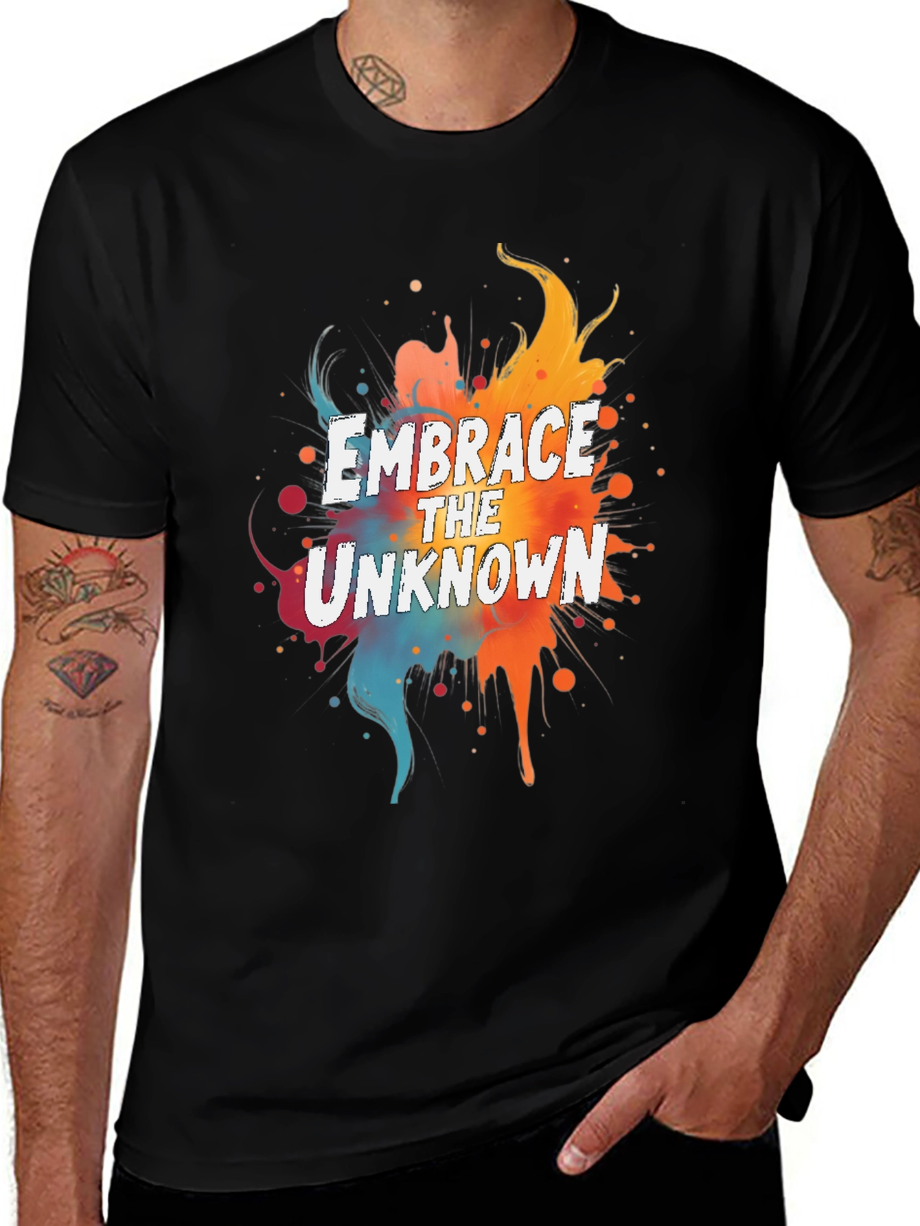 Variant 2 of Embrace the Unknown Graphic Tee