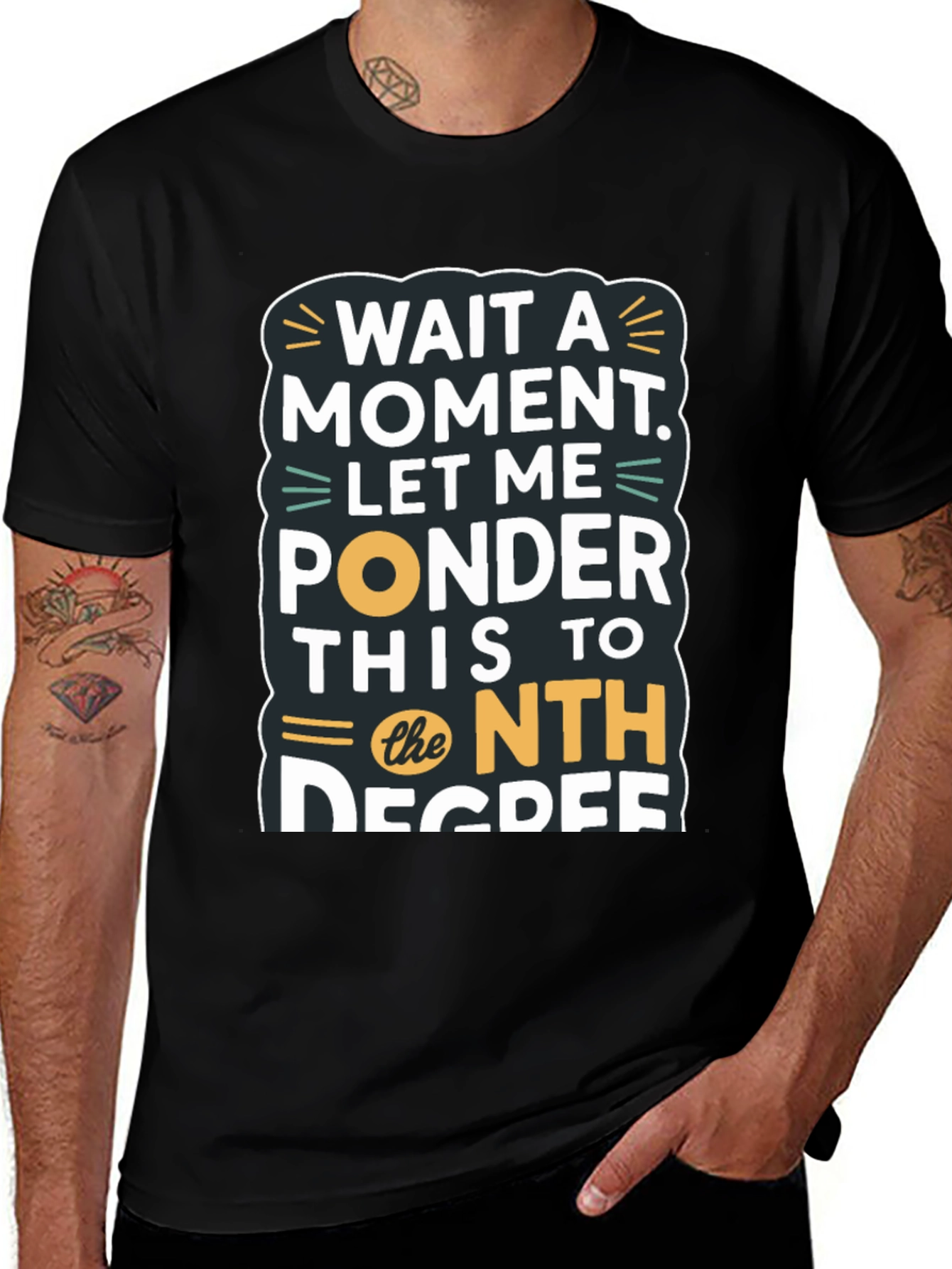 Wait a Moment Funny T-Shirt