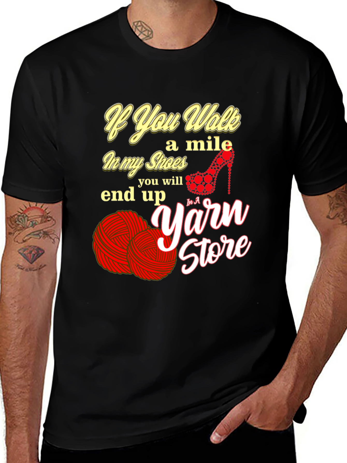 Variant 23 of If You Walk a Mile in My Shoes T-Shirt