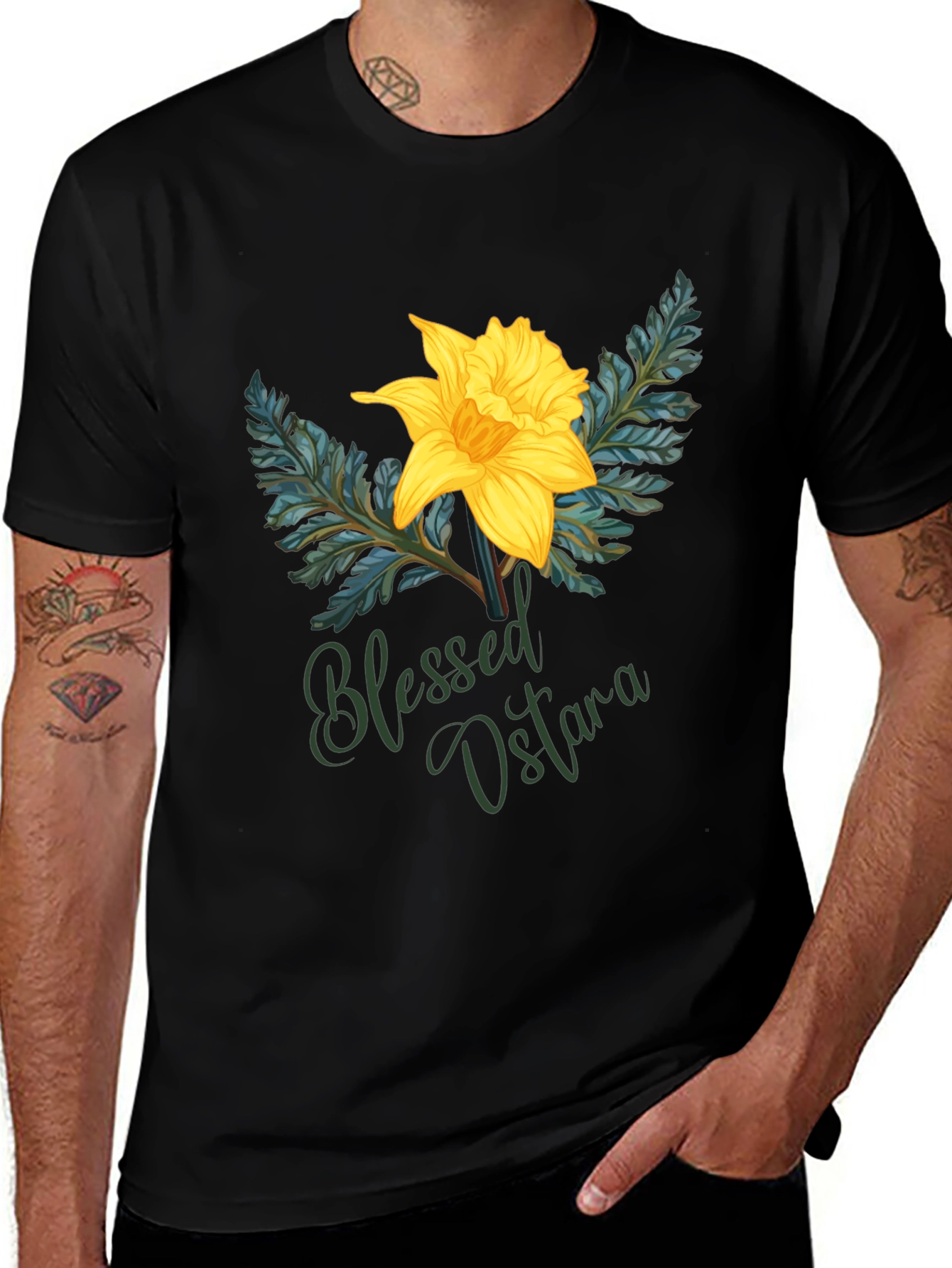 Blessed Ostara Floral T-Shirt