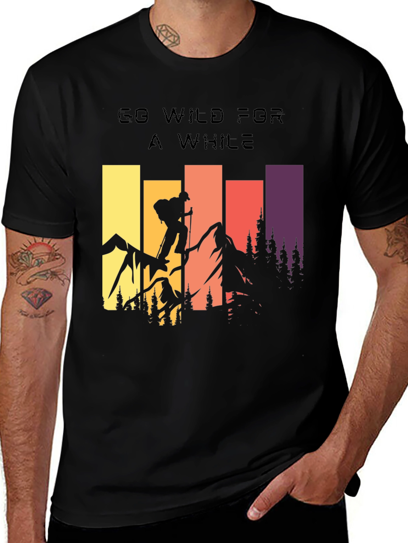 Variant 8 of Go Wild For A While Graphic T-Shirt