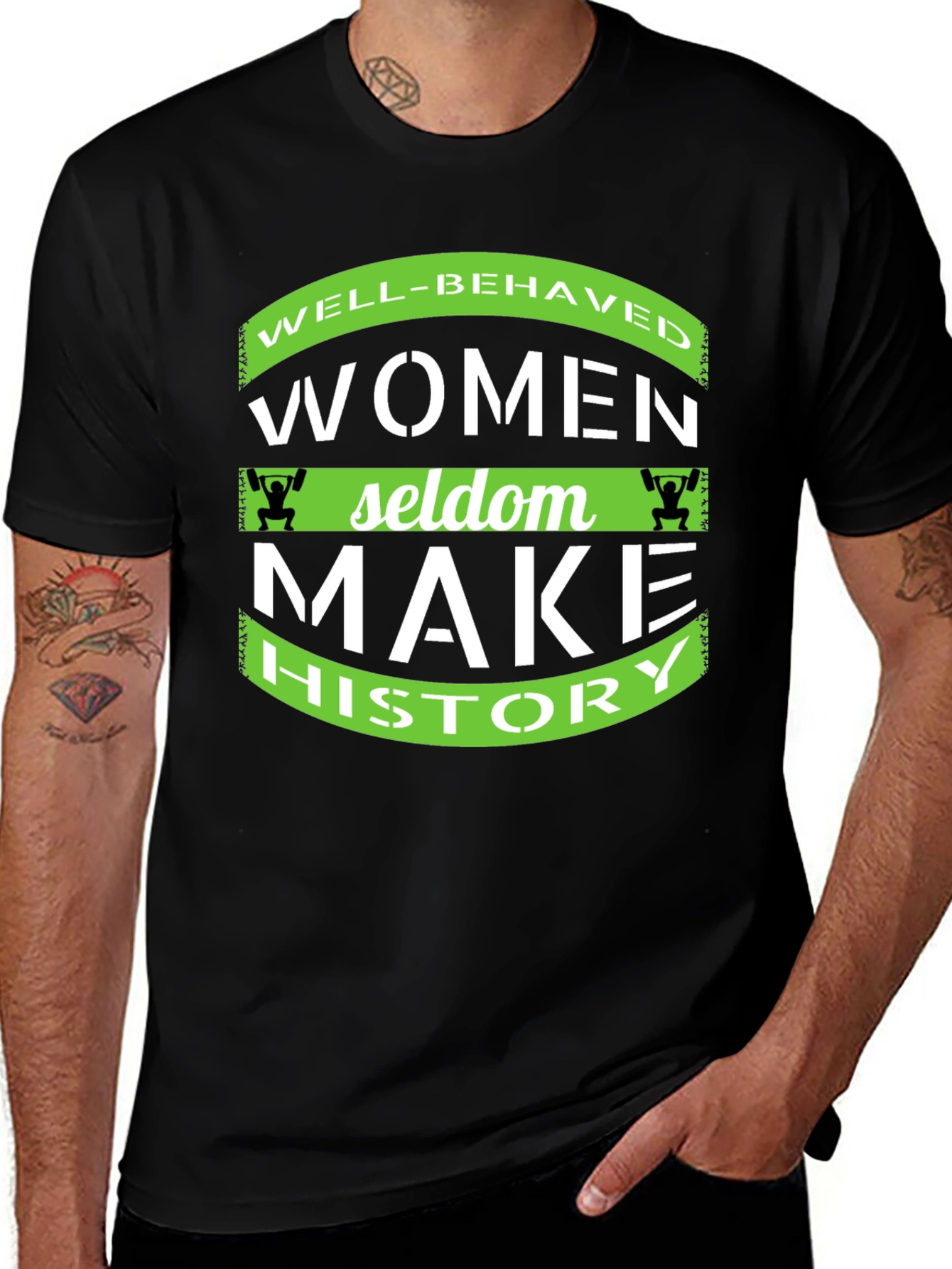 Variant 19 of Well-Behaved Women T-Shirt