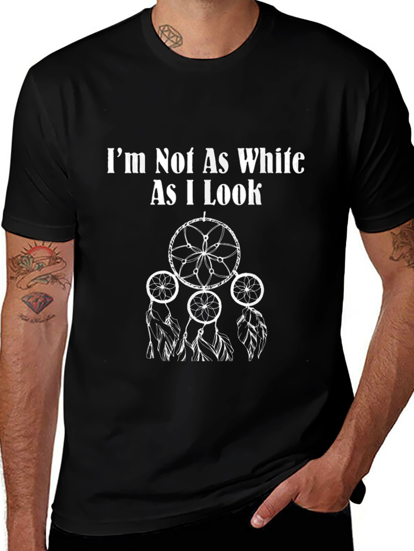 Variant 4 of I'm Not As White As I Look T-Shirt
