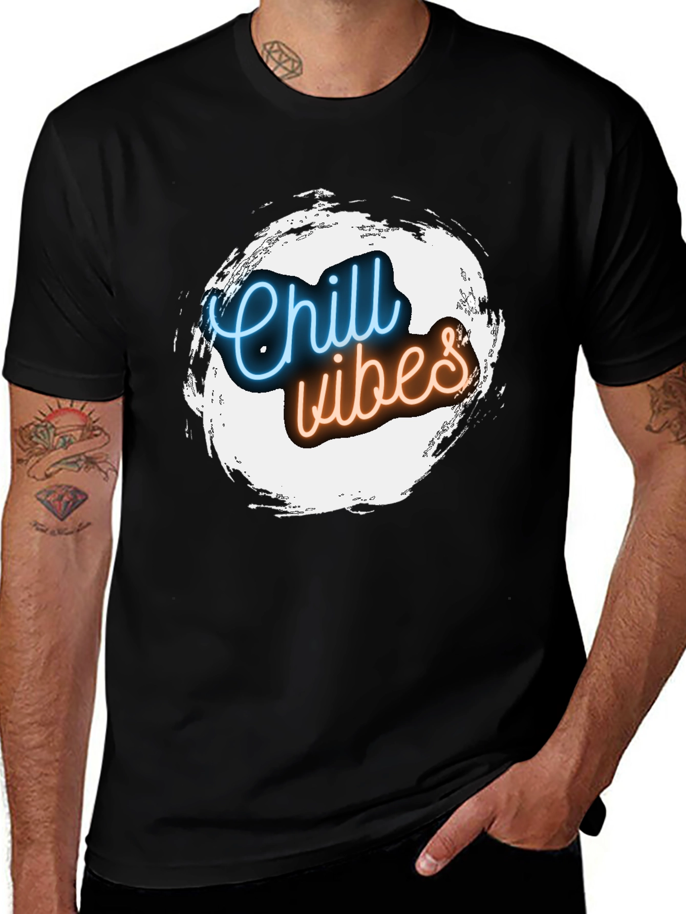 Variant 20 of Chill Vibes Graphic Tee - Trendy Casual Wear