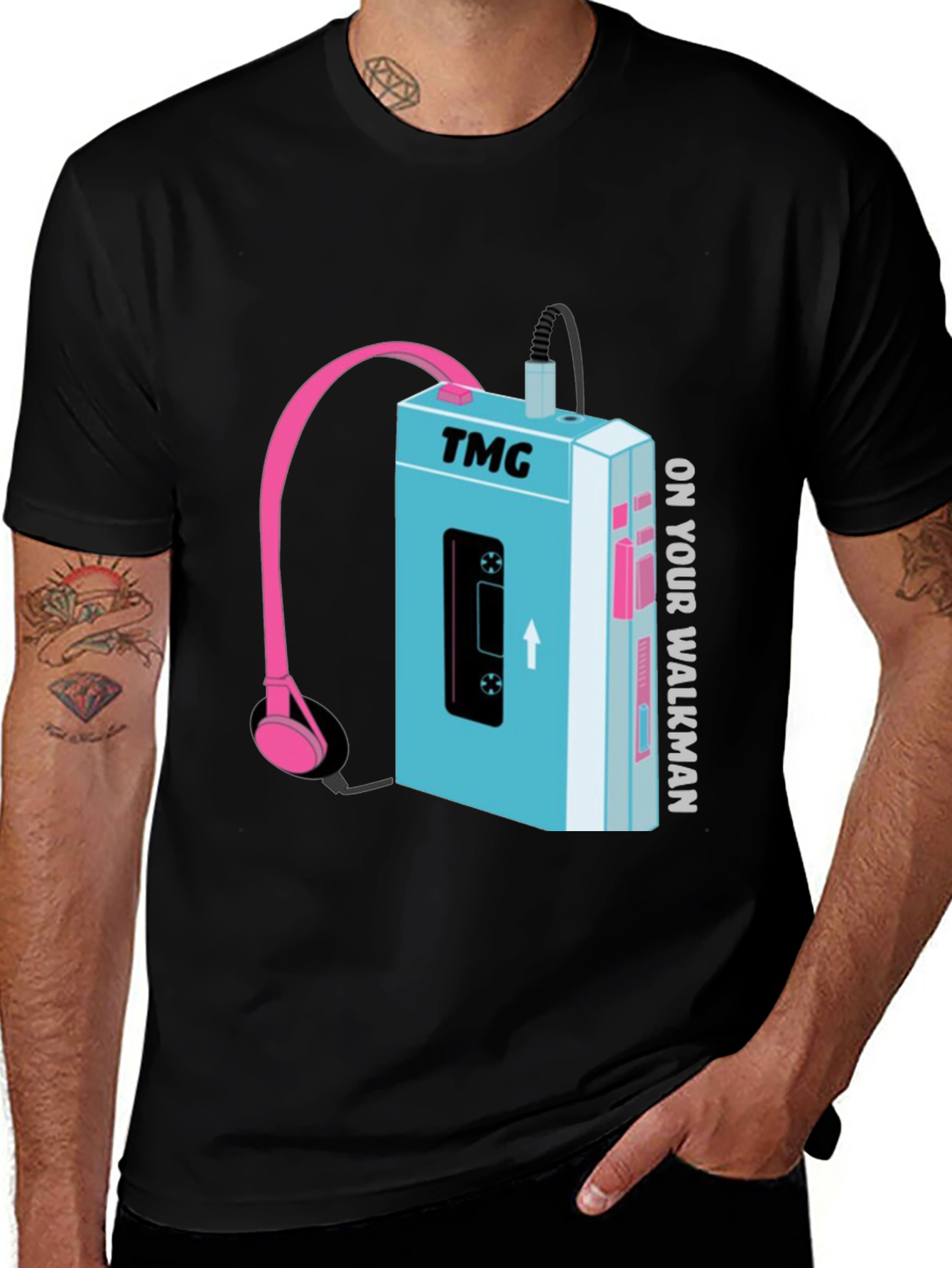 TMG Walkman T-Shirt - Retro Style