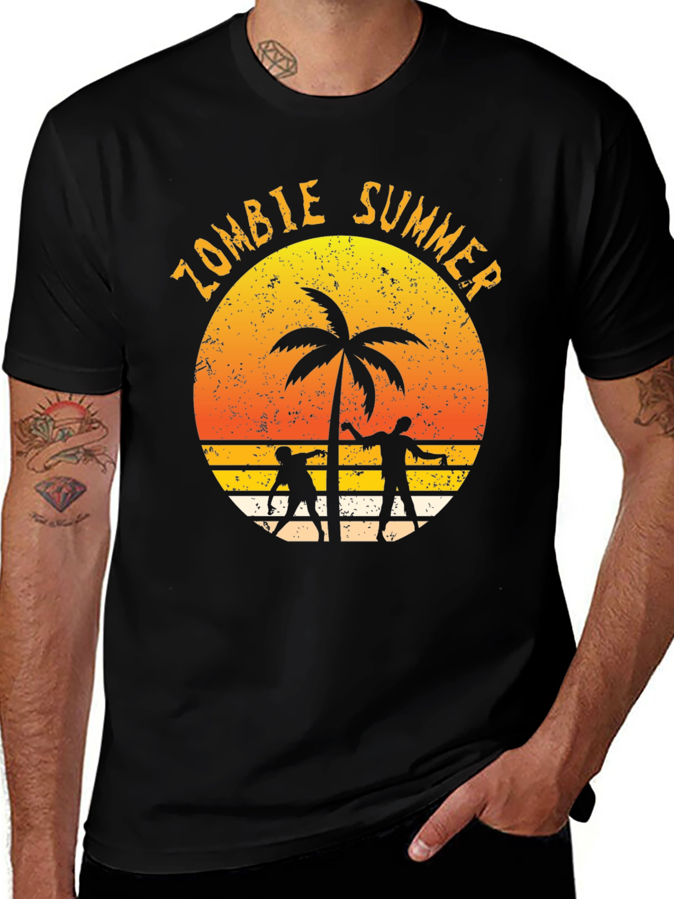 Variant 28 of Zombie Summer T-Shirt