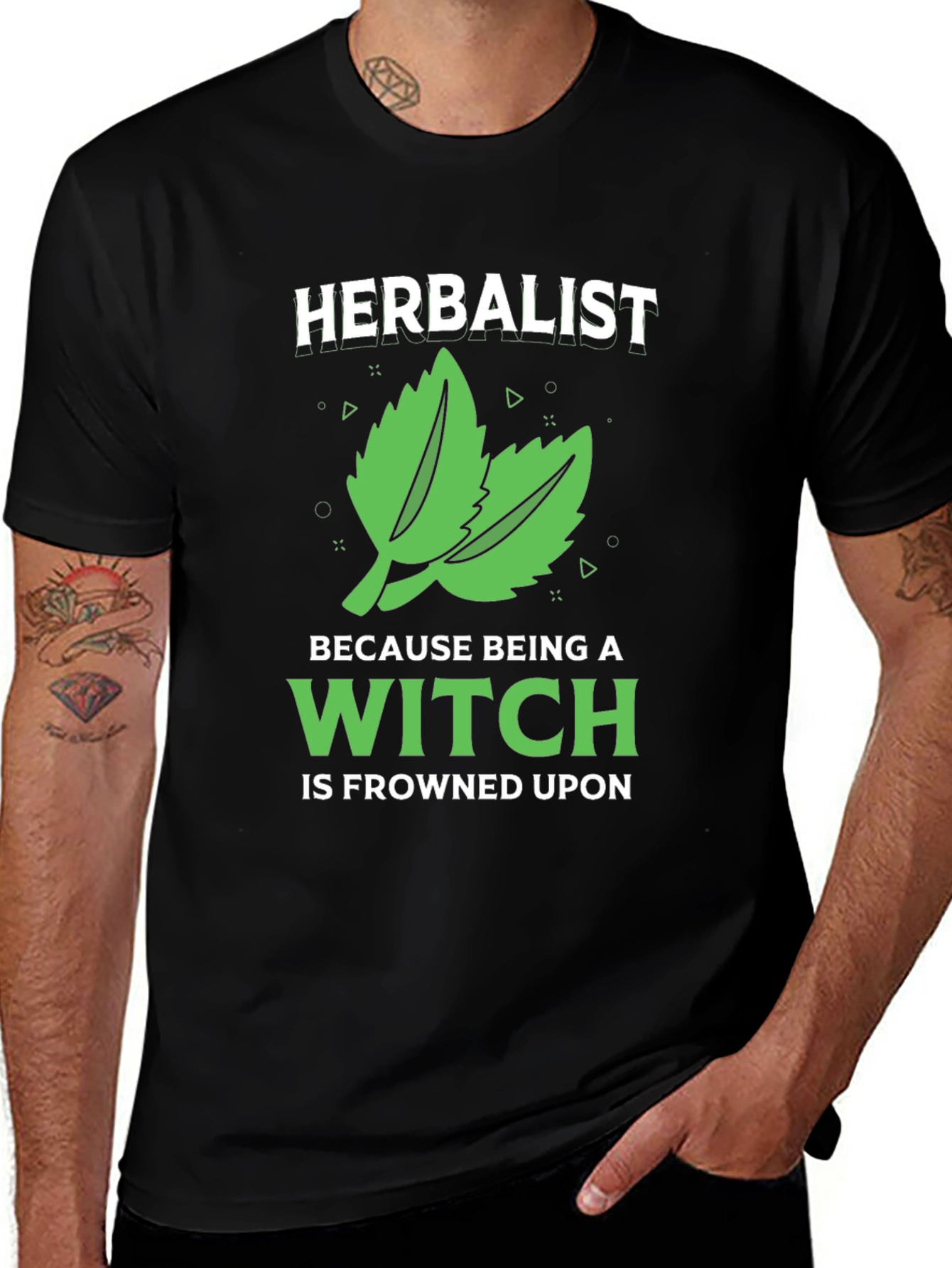 Variant 20 of Herbalist Witch Humor Graphic Tee