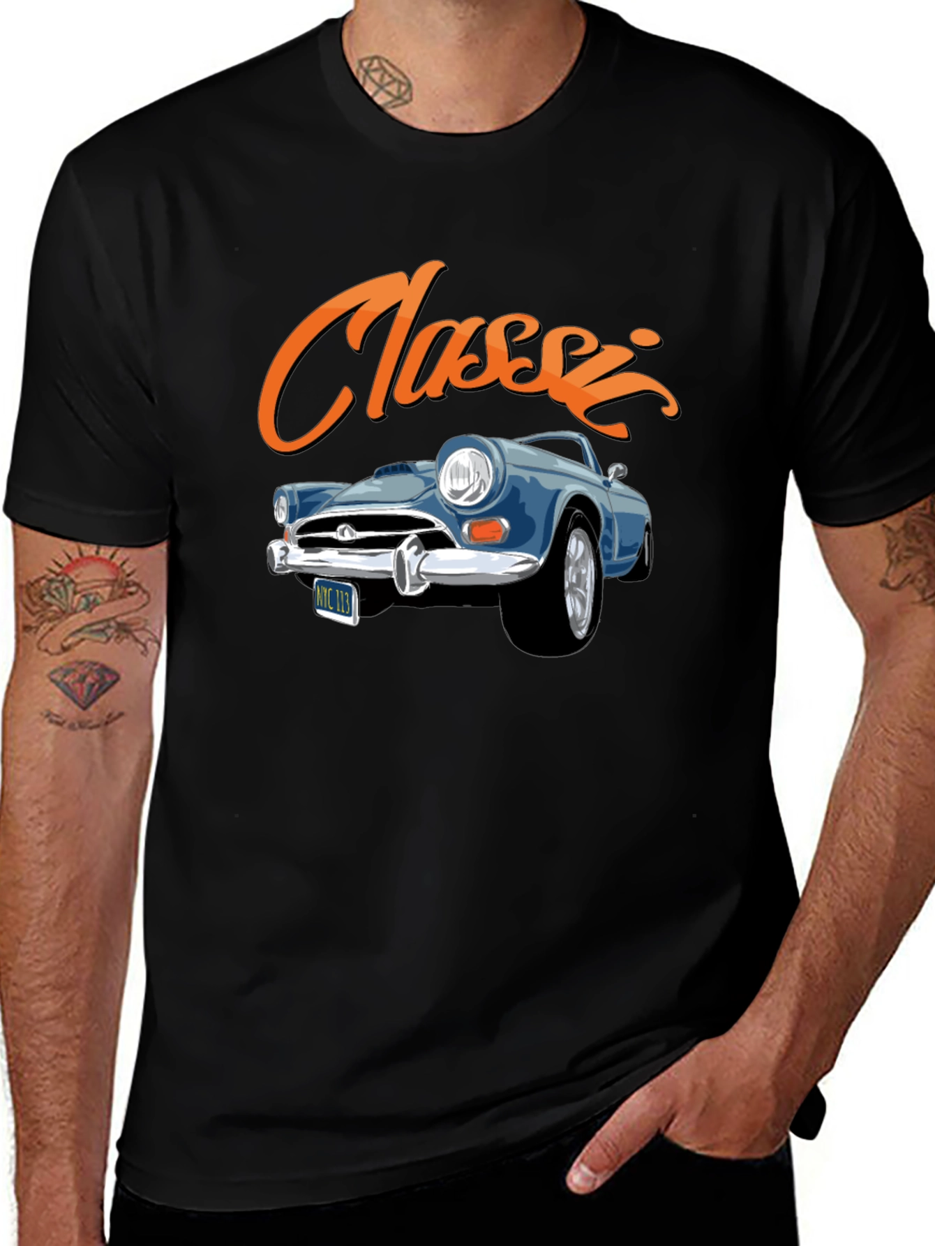 Variant 29 of Classic Car Graphic Tee - Cool Vintage Style