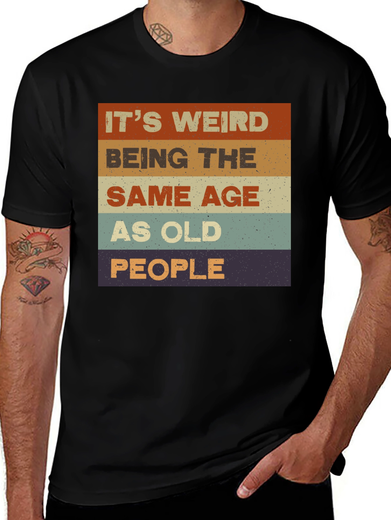 Variant 11 of It's Weird Being the Same Age as Old People T-Shirt