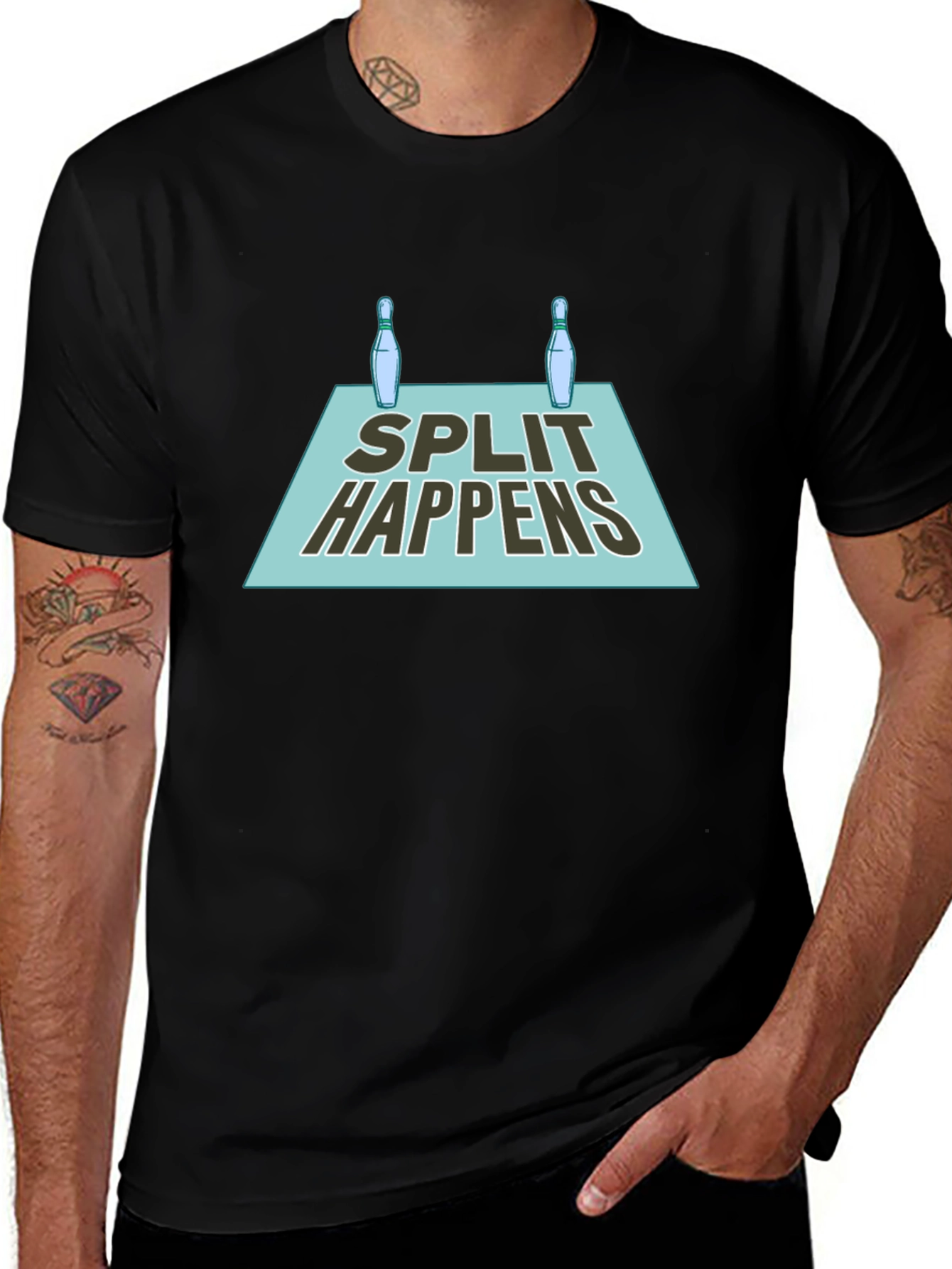 Split Happens Bowling T-Shirt