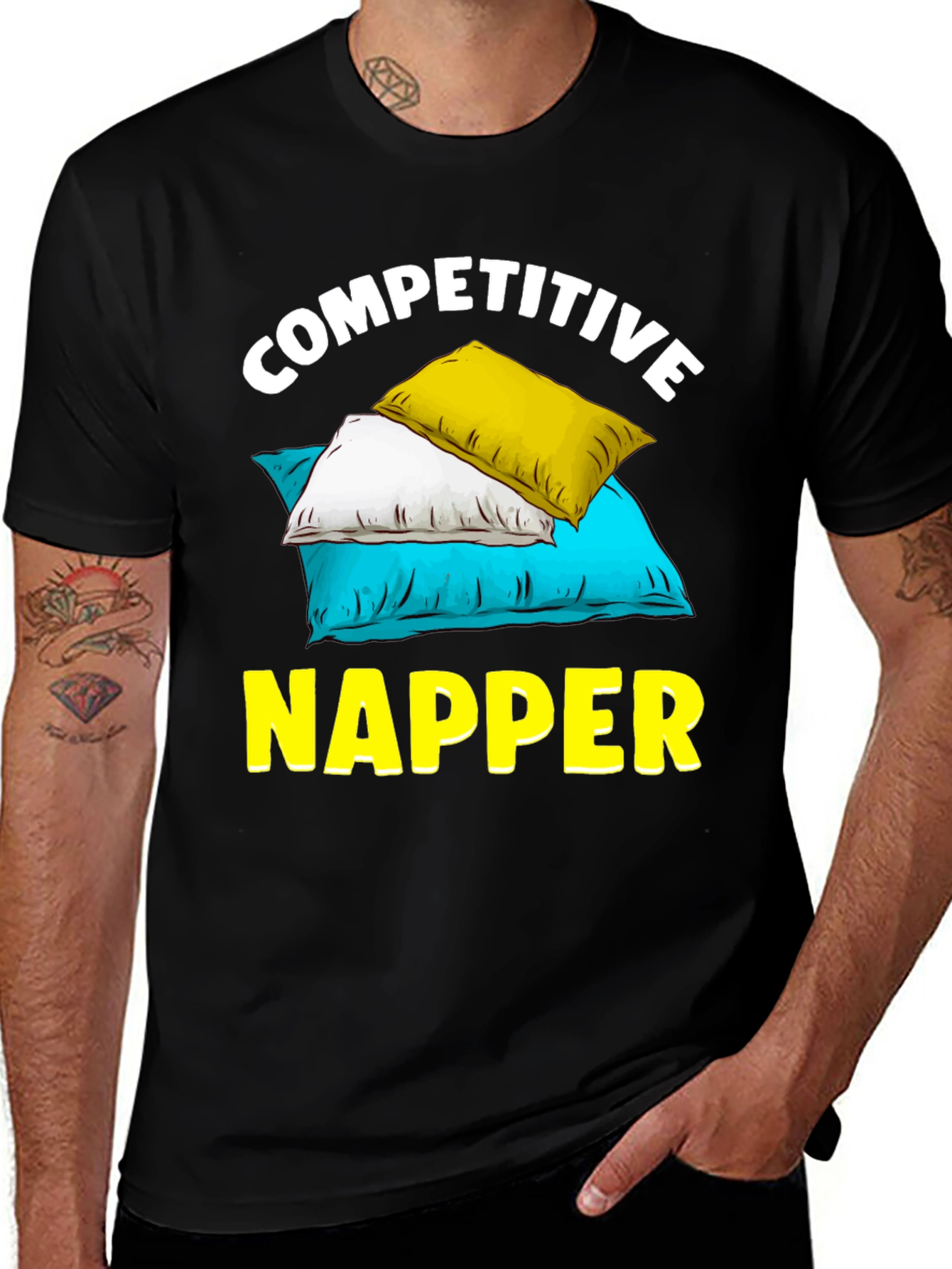 Variant 5 of Competitive Napper T-Shirt