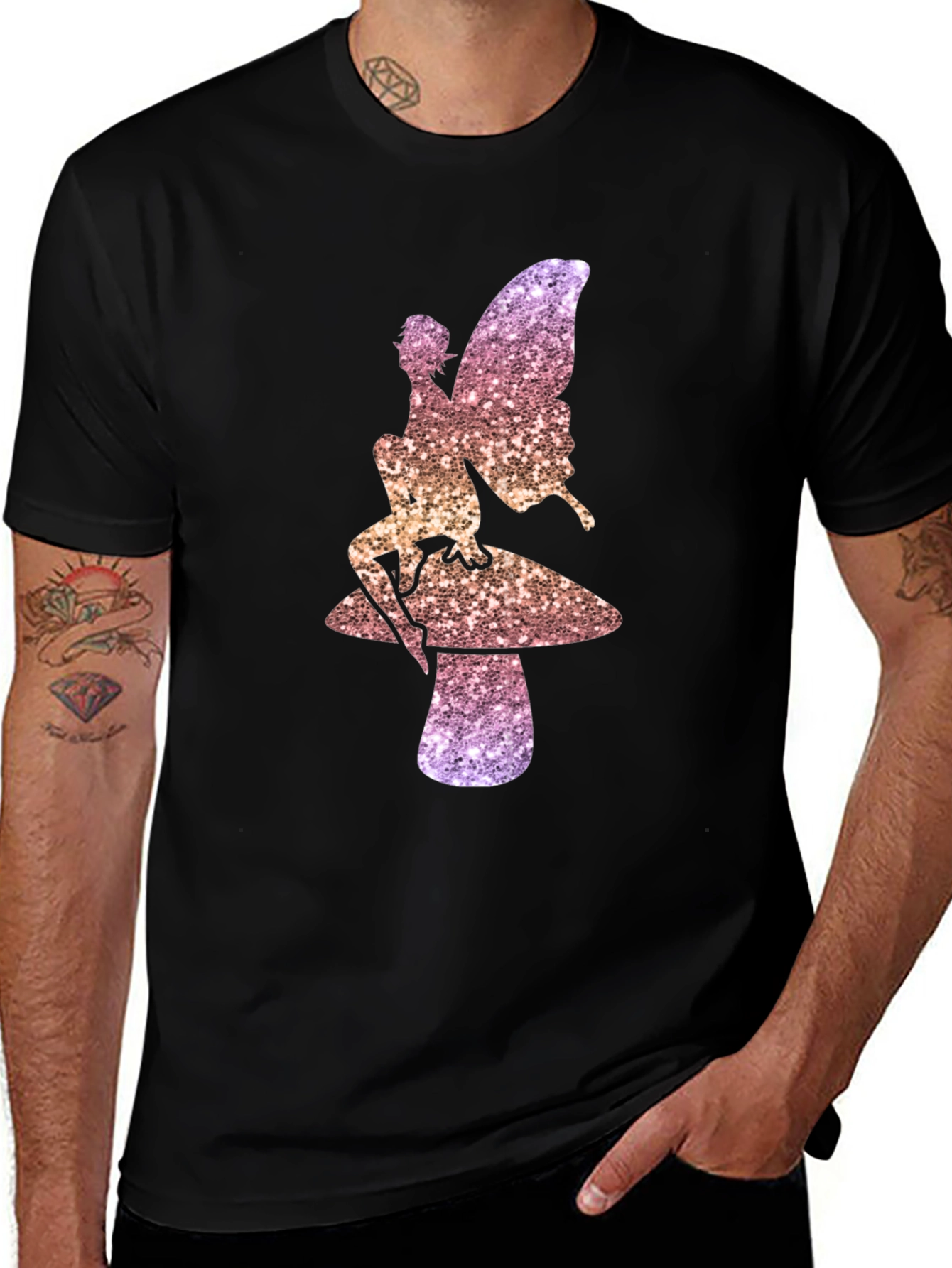 Variant 27 of Fairy on Mushroom T-Shirt