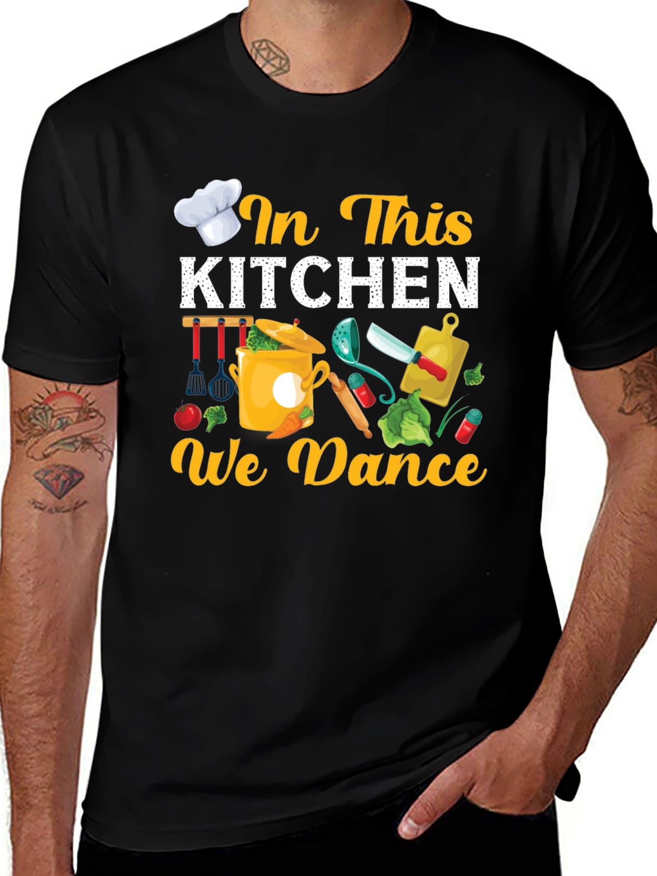 Variant 17 of In This Kitchen We Dance Graphic T-Shirt