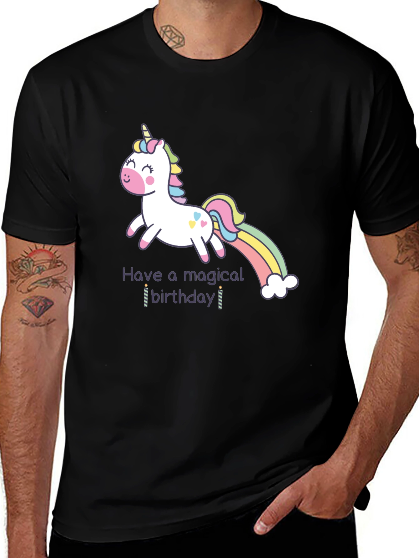 Variant 2 of Magical Birthday Unicorn T-Shirt