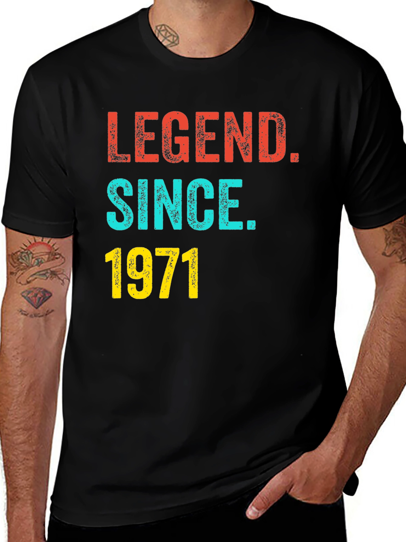 Variant 13 of Legend Since 1971 Graphic Tee
