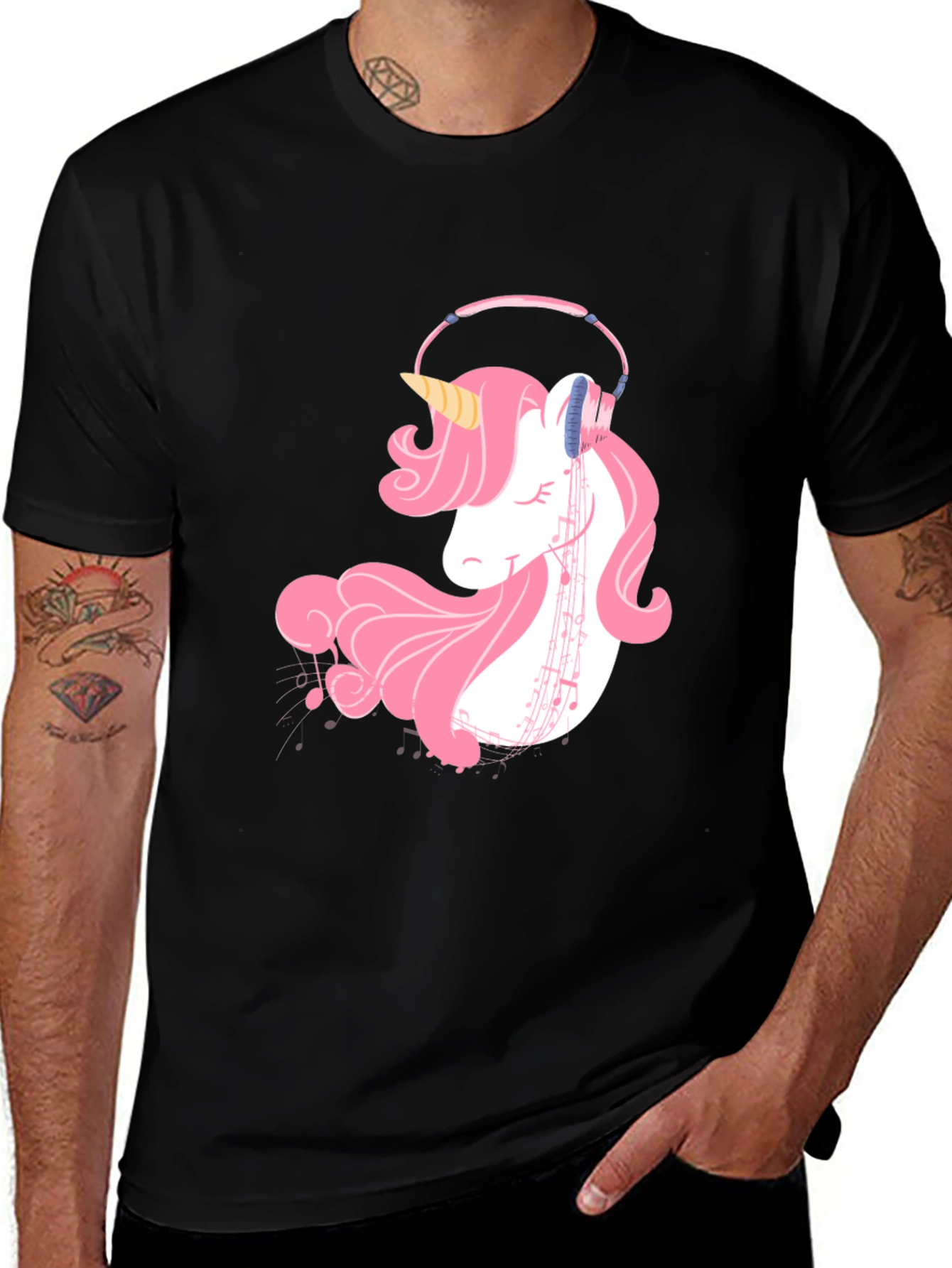 Variant 18 of Unicorn Music T-Shirt - Cool Graphic Tee