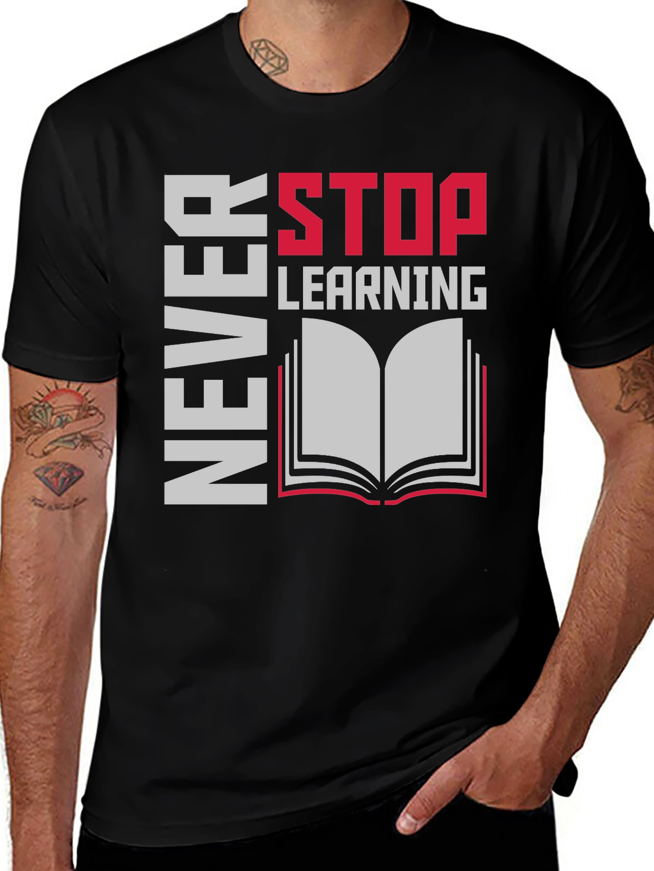 Never Stop Learning T-Shirt