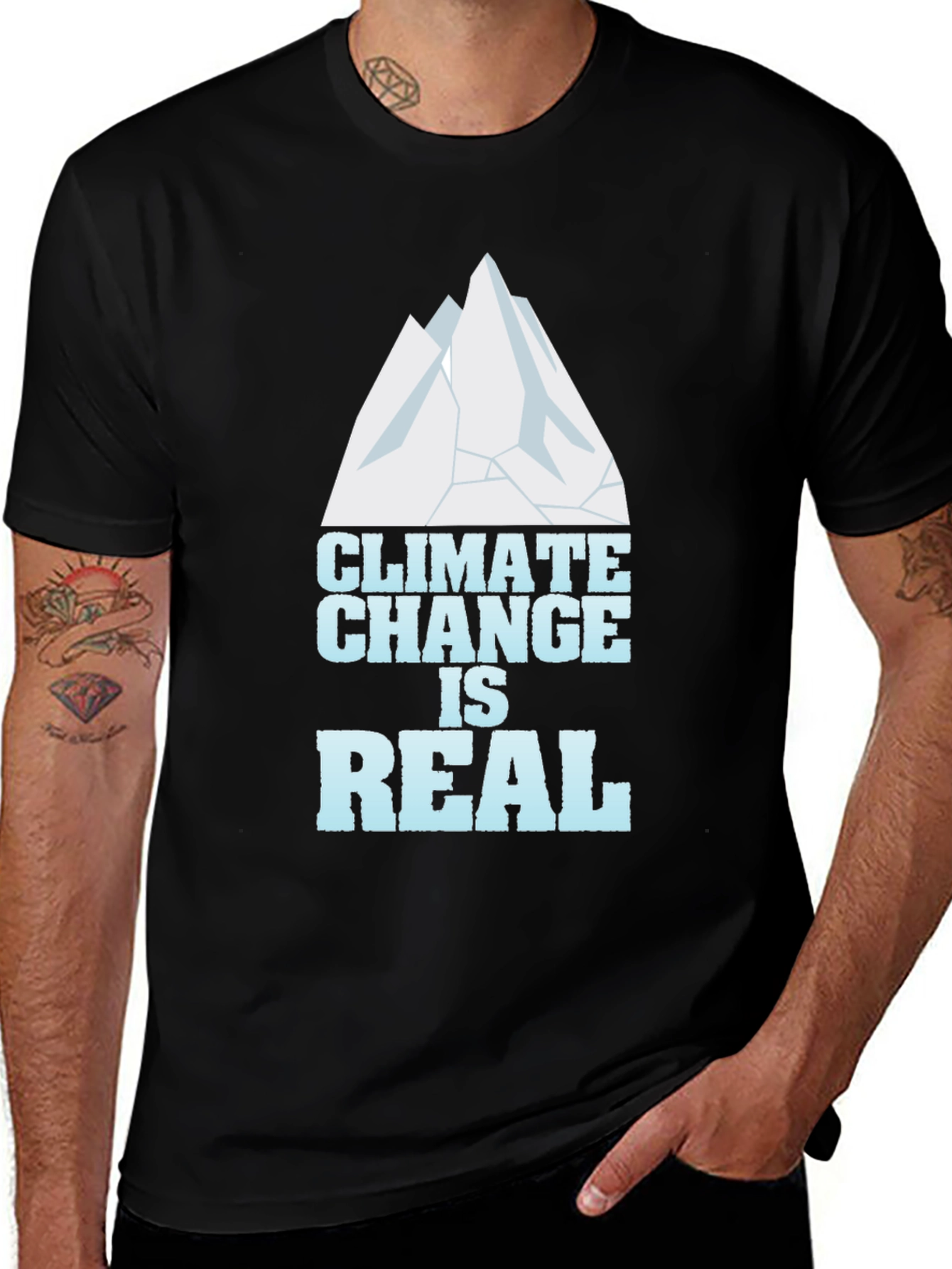 Variant 16 of Climate Change is Real Graphic T-Shirt