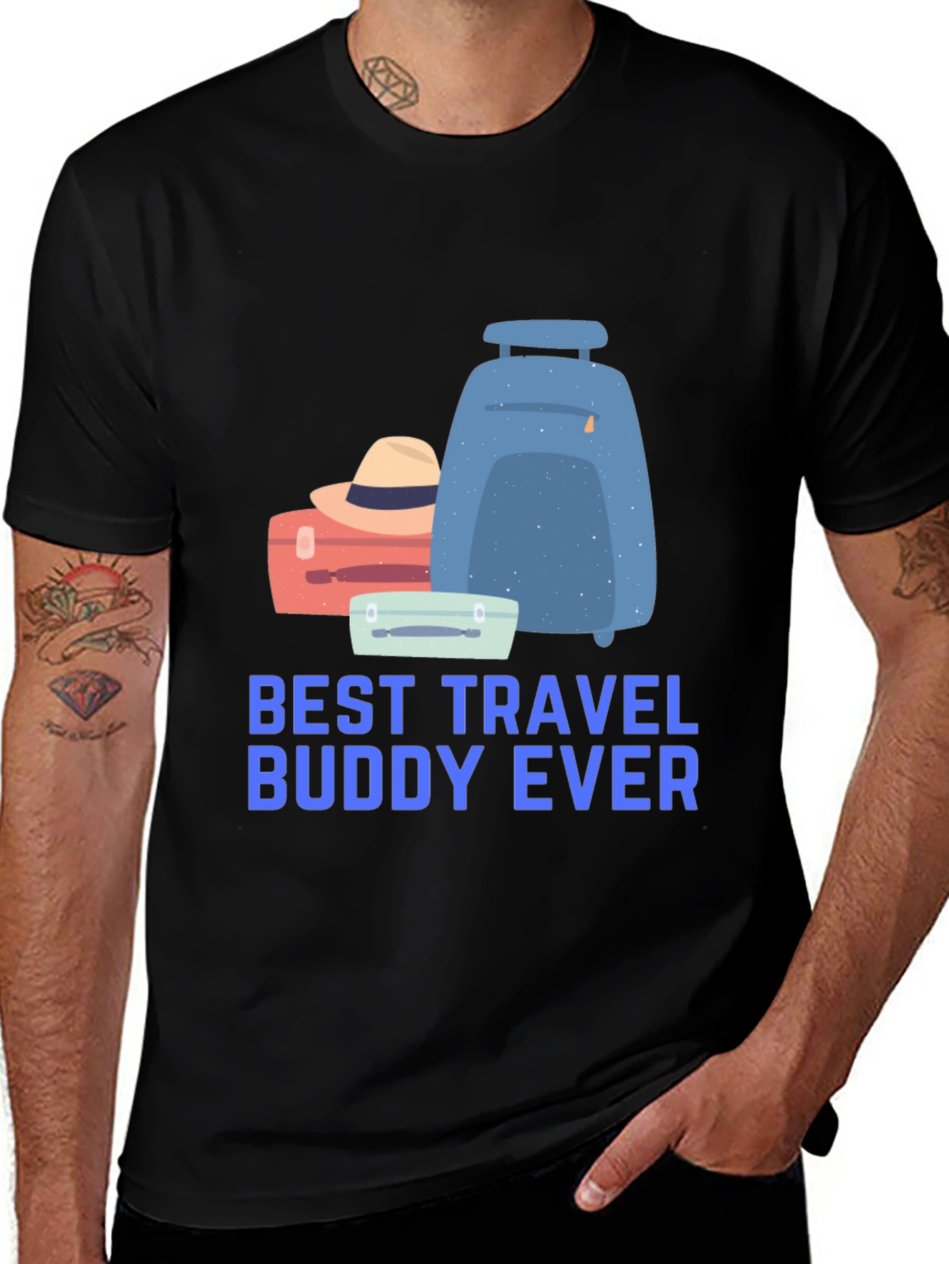 Best Travel Buddy Ever Graphic Tee