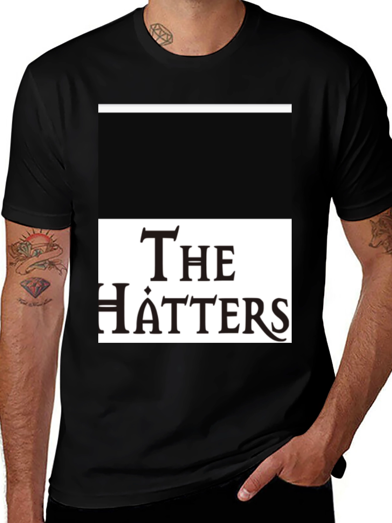 Variant 19 of The Hatters Band Graphic T-Shirt