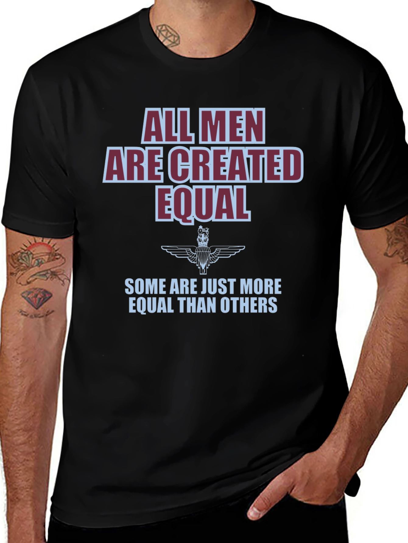 Variant 16 of All Men Are Created Equal Graphic T-Shirt