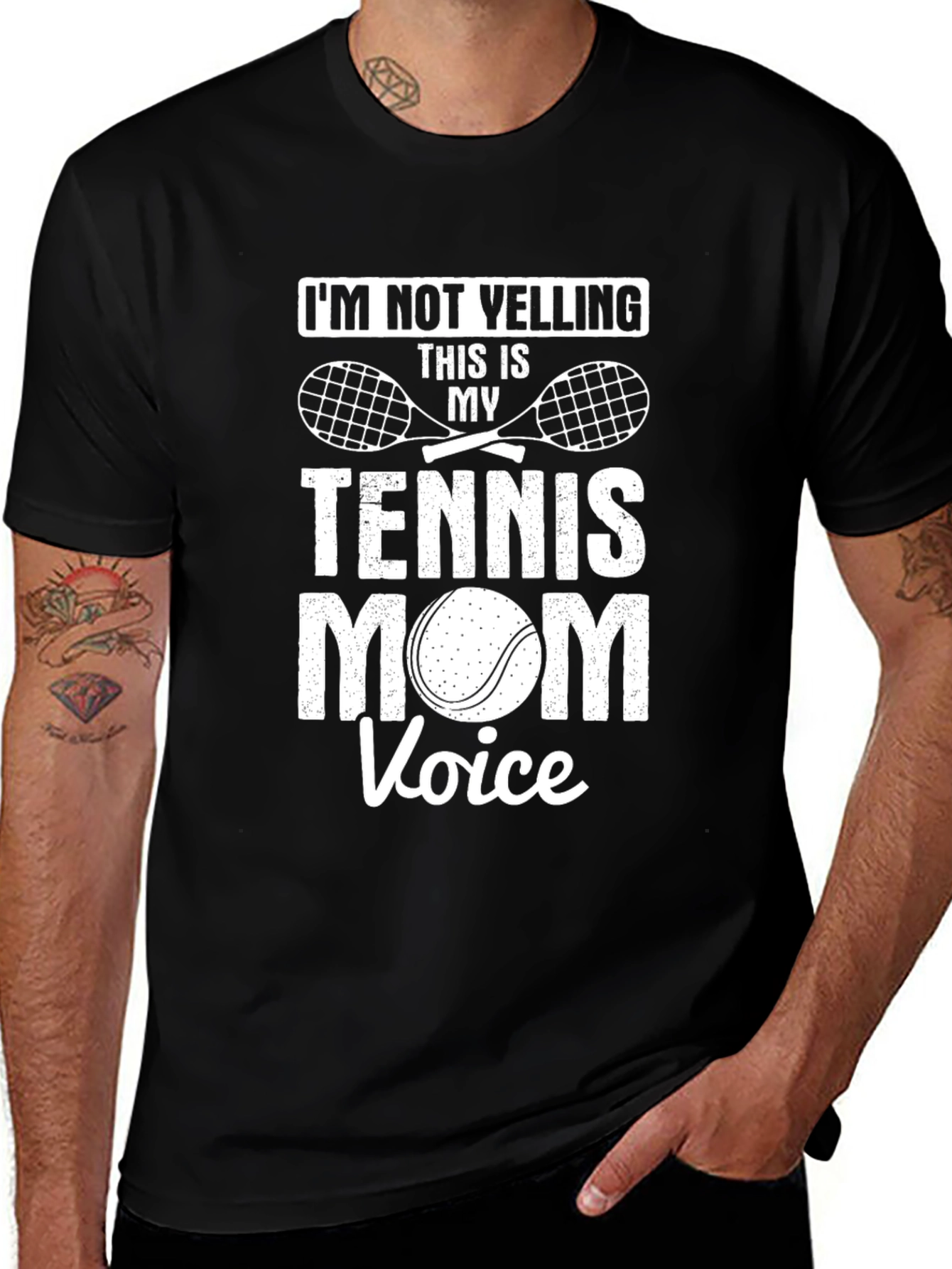 Variant 28 of Tennis Mom T-Shirt - Funny Graphic Tee