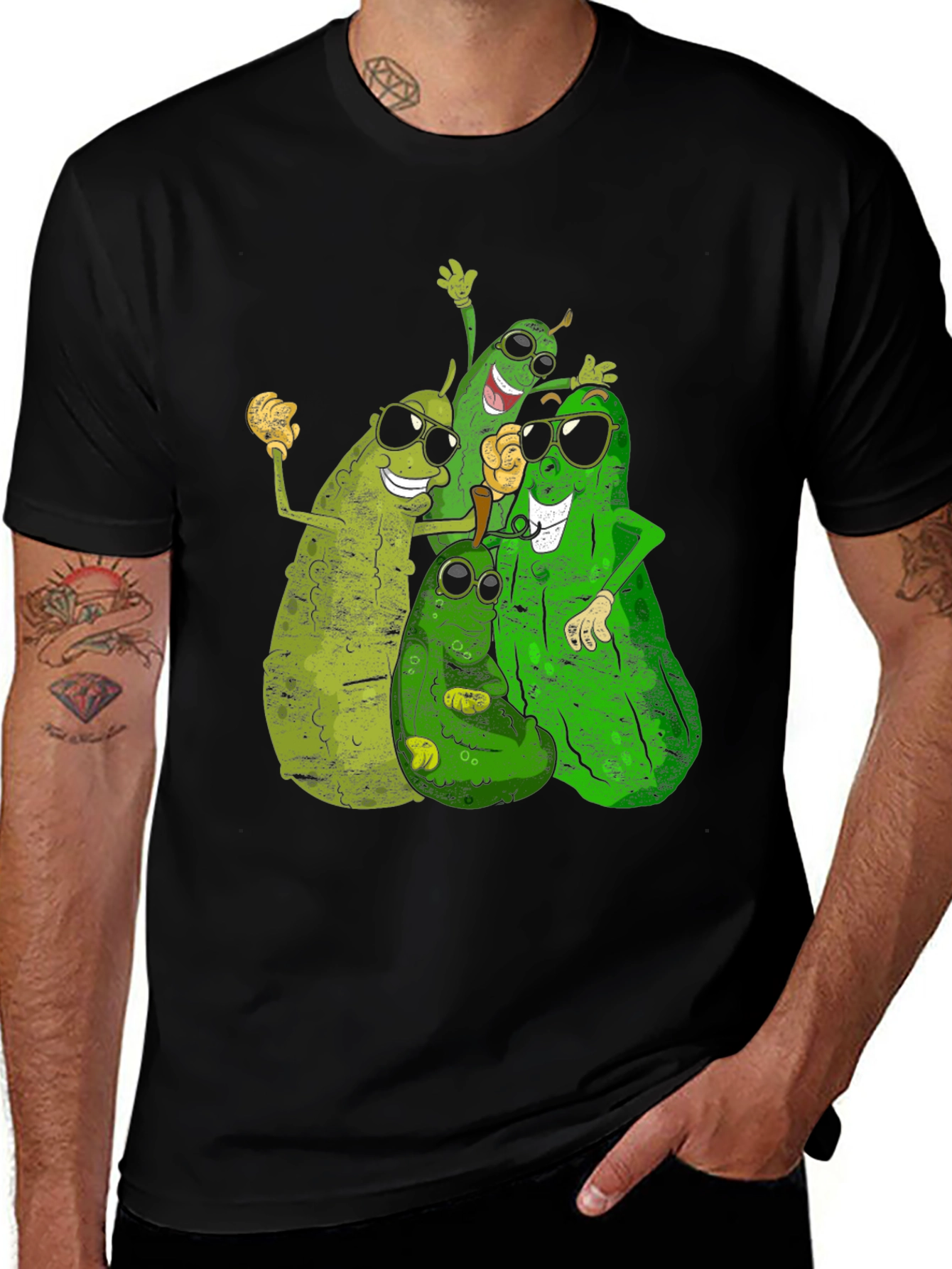 Variant 9 of Pickle Squad T-Shirt - Funny Food Tee