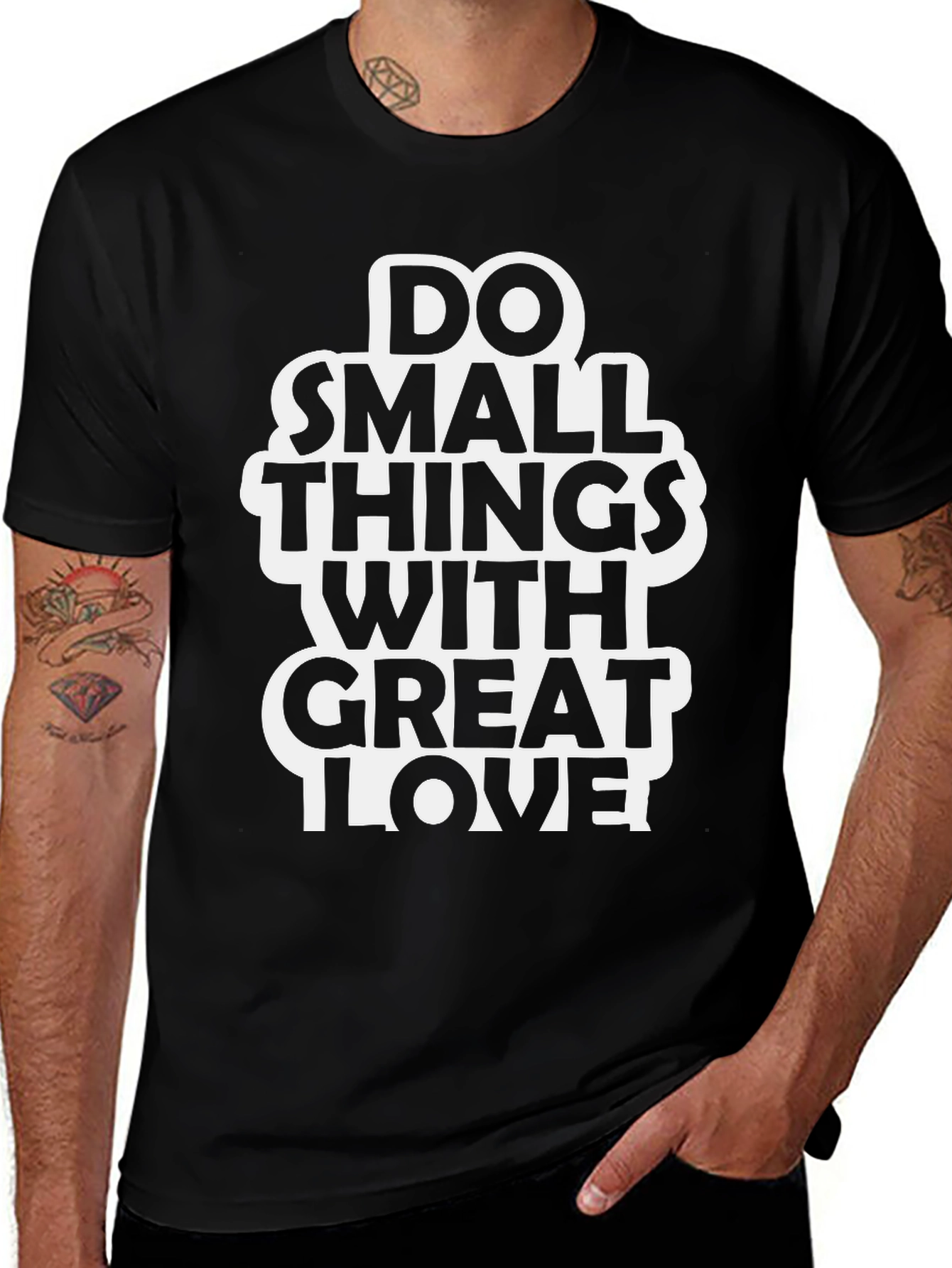 Variant 18 of Inspirational Do Small Things T-Shirt