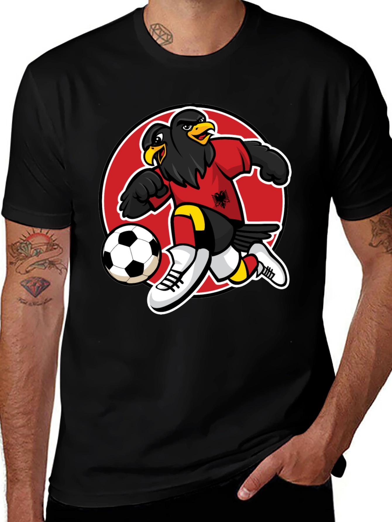 Albanian Eagle Soccer T-Shirt