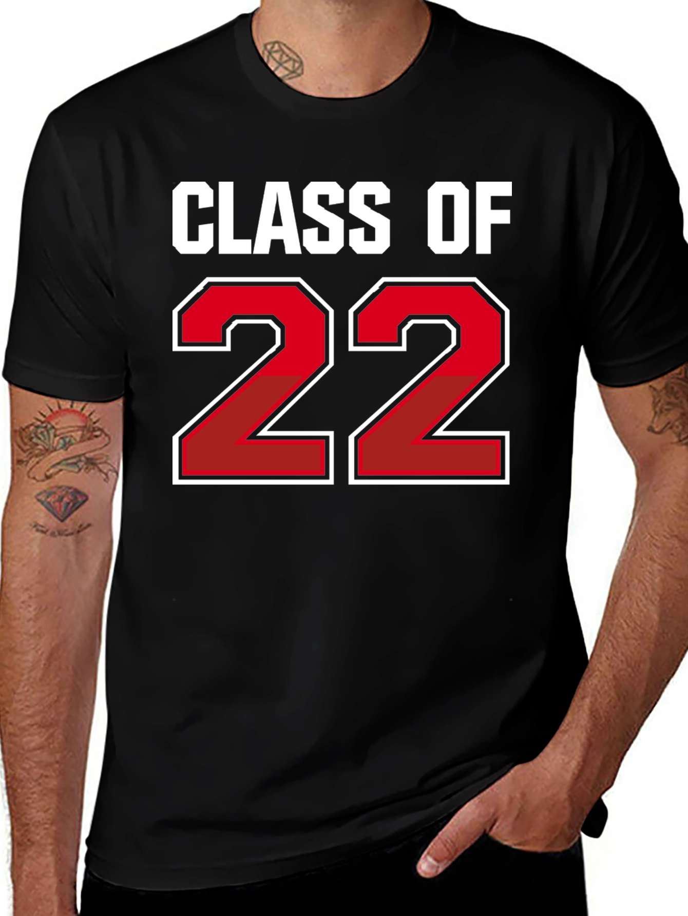 Variant 3 of Class of 2022 Graduation T-Shirt