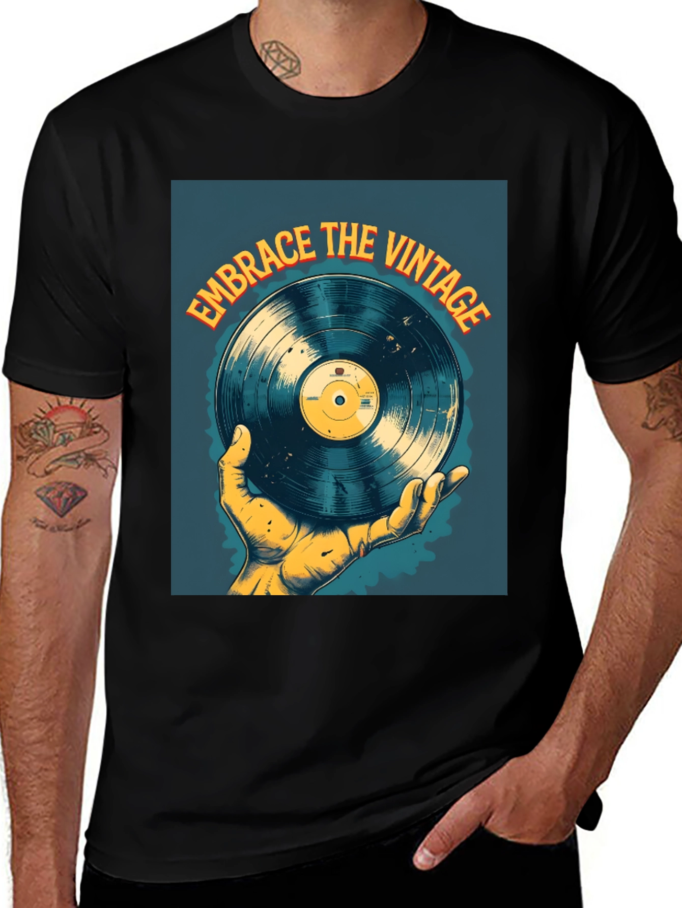 Variant 8 of Embrace the Vintage Graphic Tee