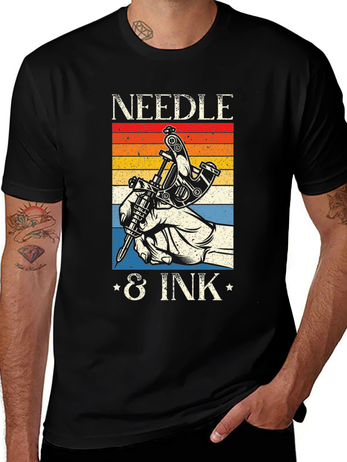 Variant 17 of Needle & Ink Tattoo T-Shirt - Vintage Style