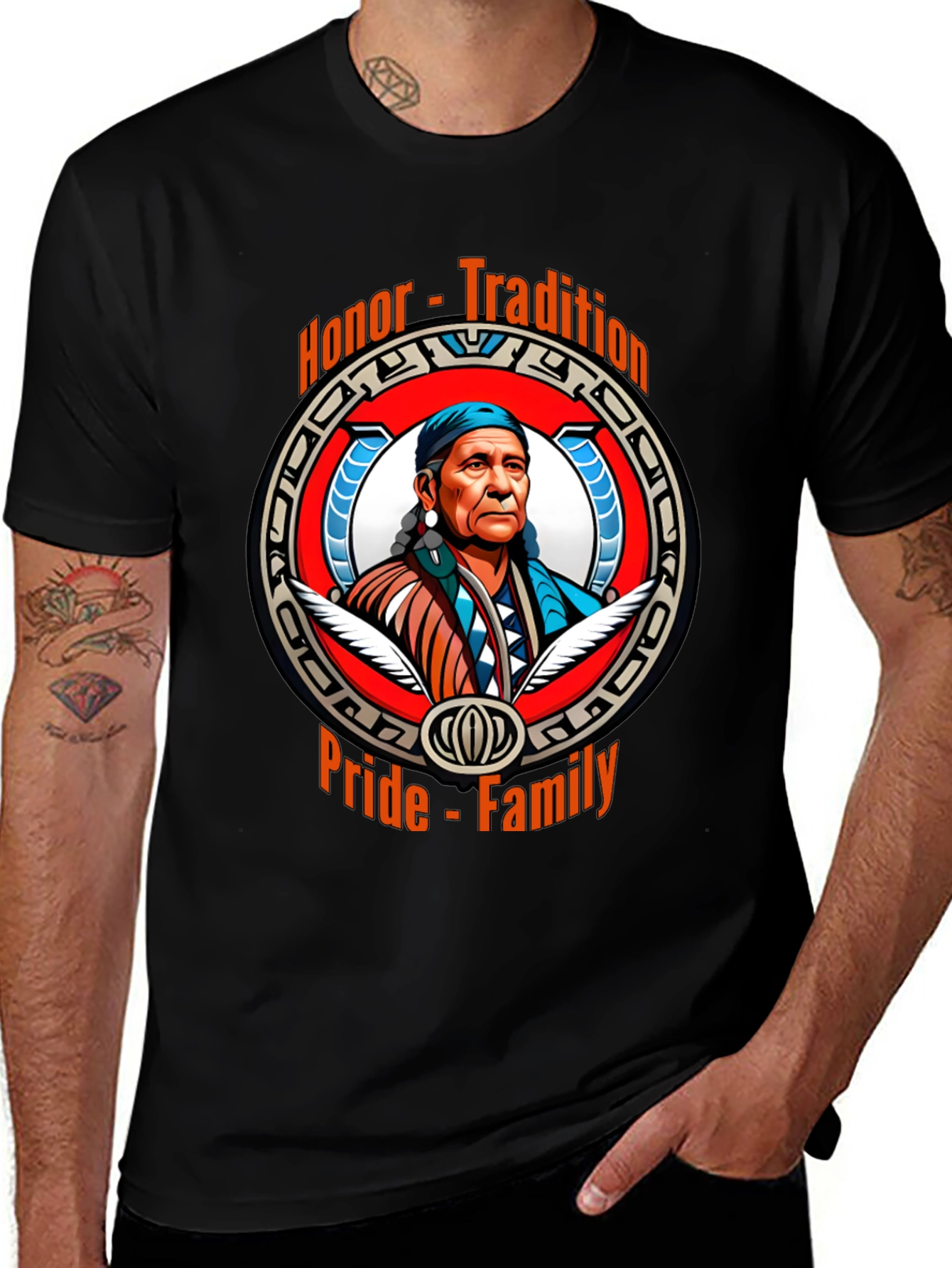 Honor Tradition Native American Pride T-Shirt