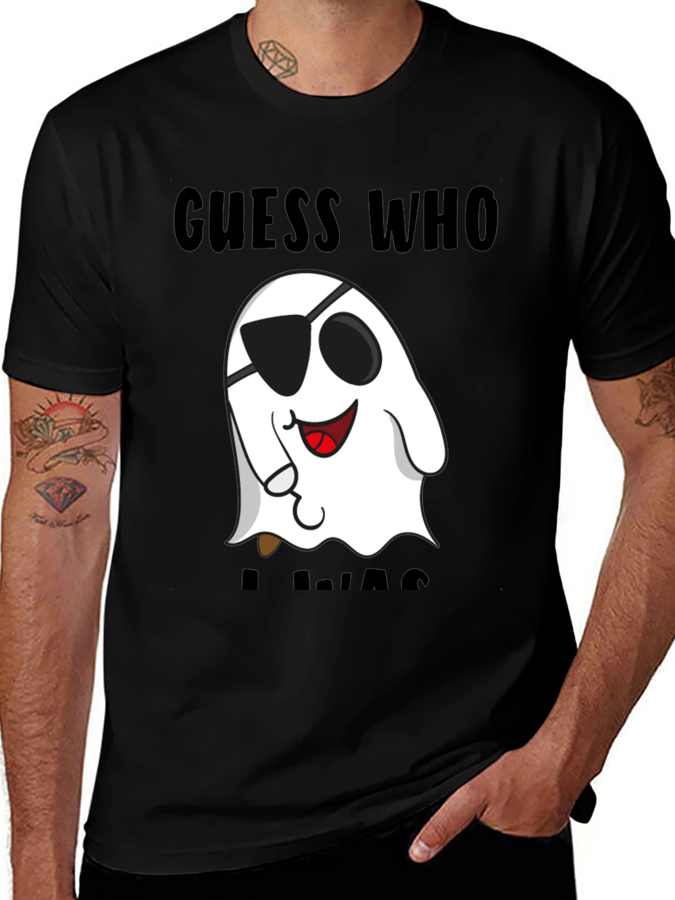 Variant 30 of Guess Who Ghost Pirate T-Shirt
