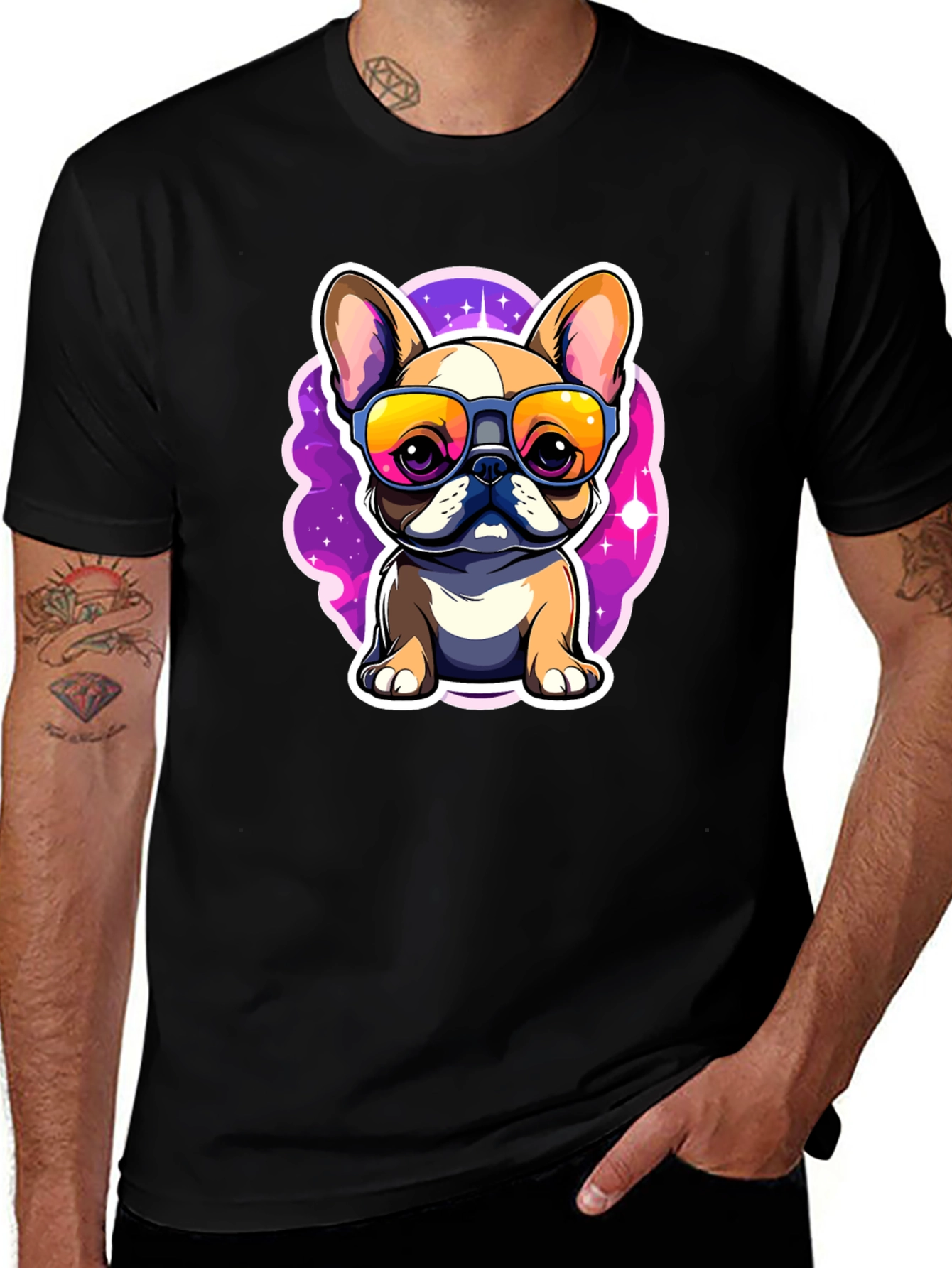 Variant 3 of Cool Dog Graphic Tee
