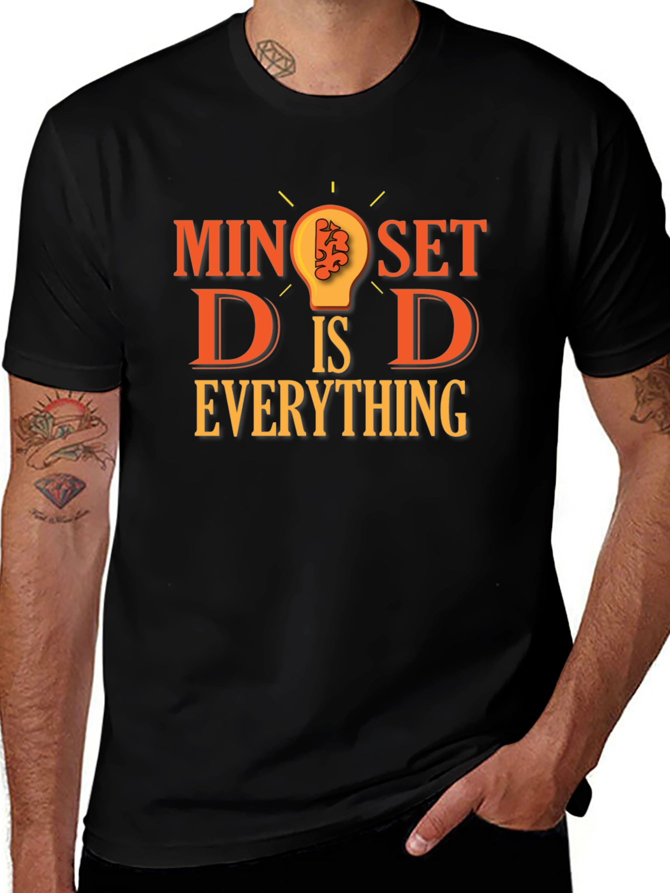 Variant 30 of Mindset is Everything Graphic Tee