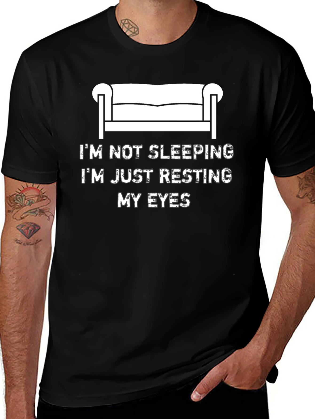 Variant 18 of Resting My Eyes Funny Graphic T-Shirt