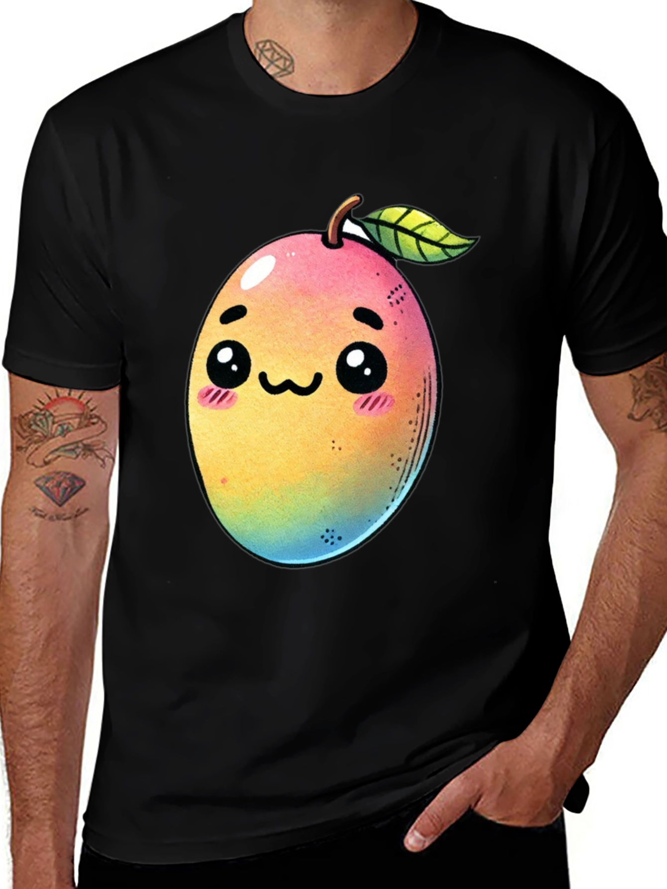 Variant 11 of Kawaii Mango Graphic T-Shirt