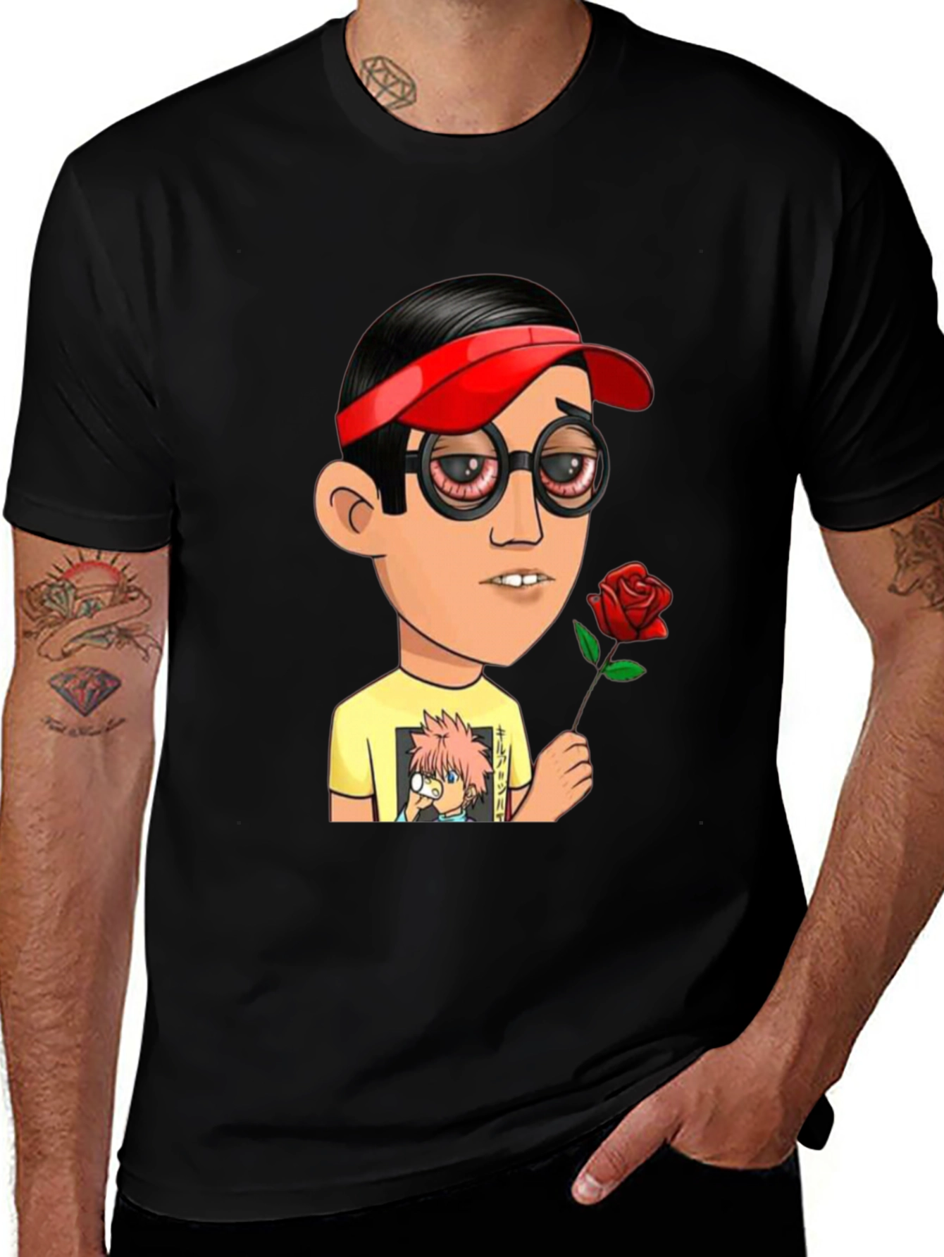 Variant 26 of Cartoon Character T-Shirt - Cool Graphic Tee