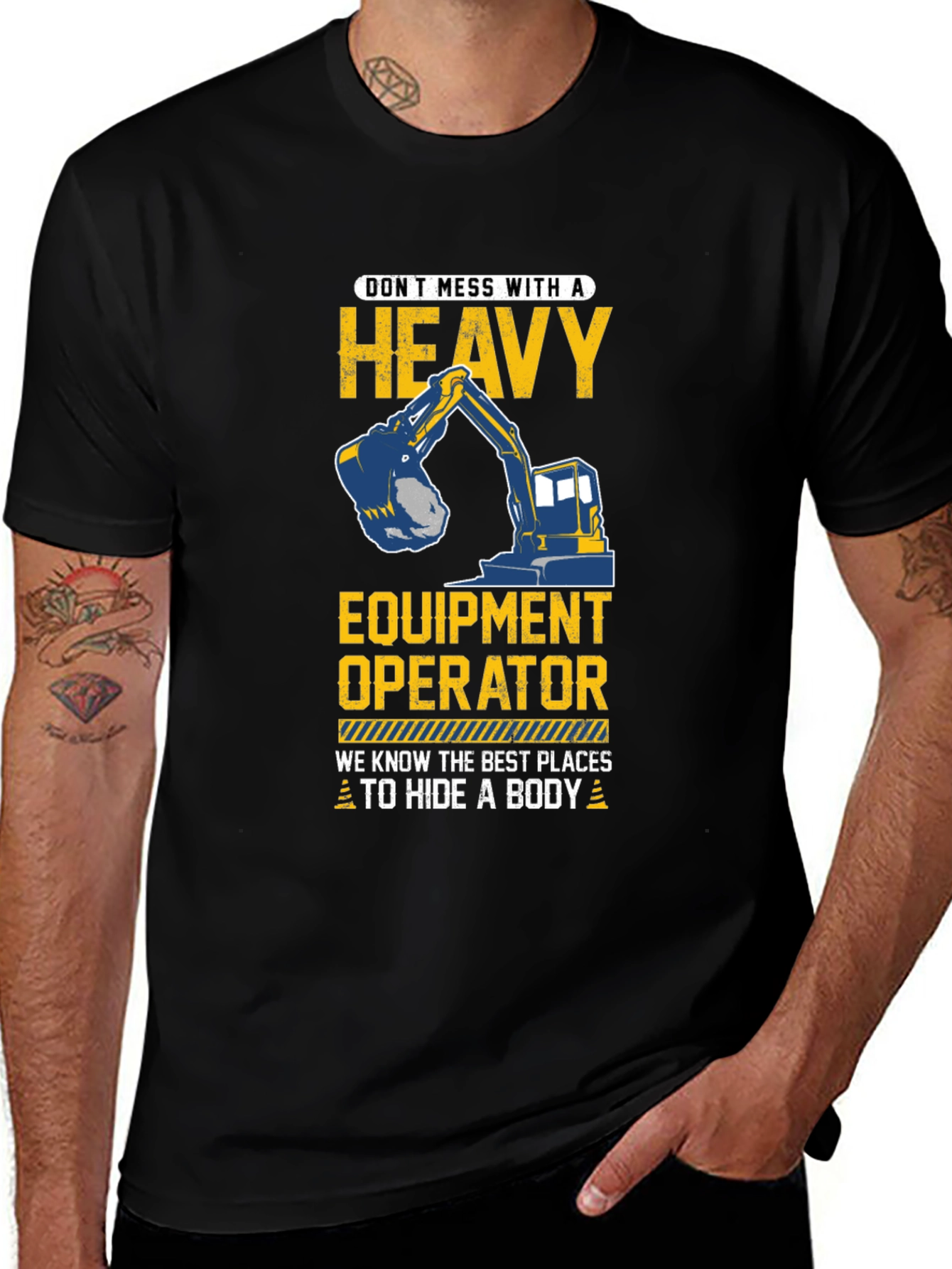 Variant 20 of Heavy Equipment Operator T-Shirt