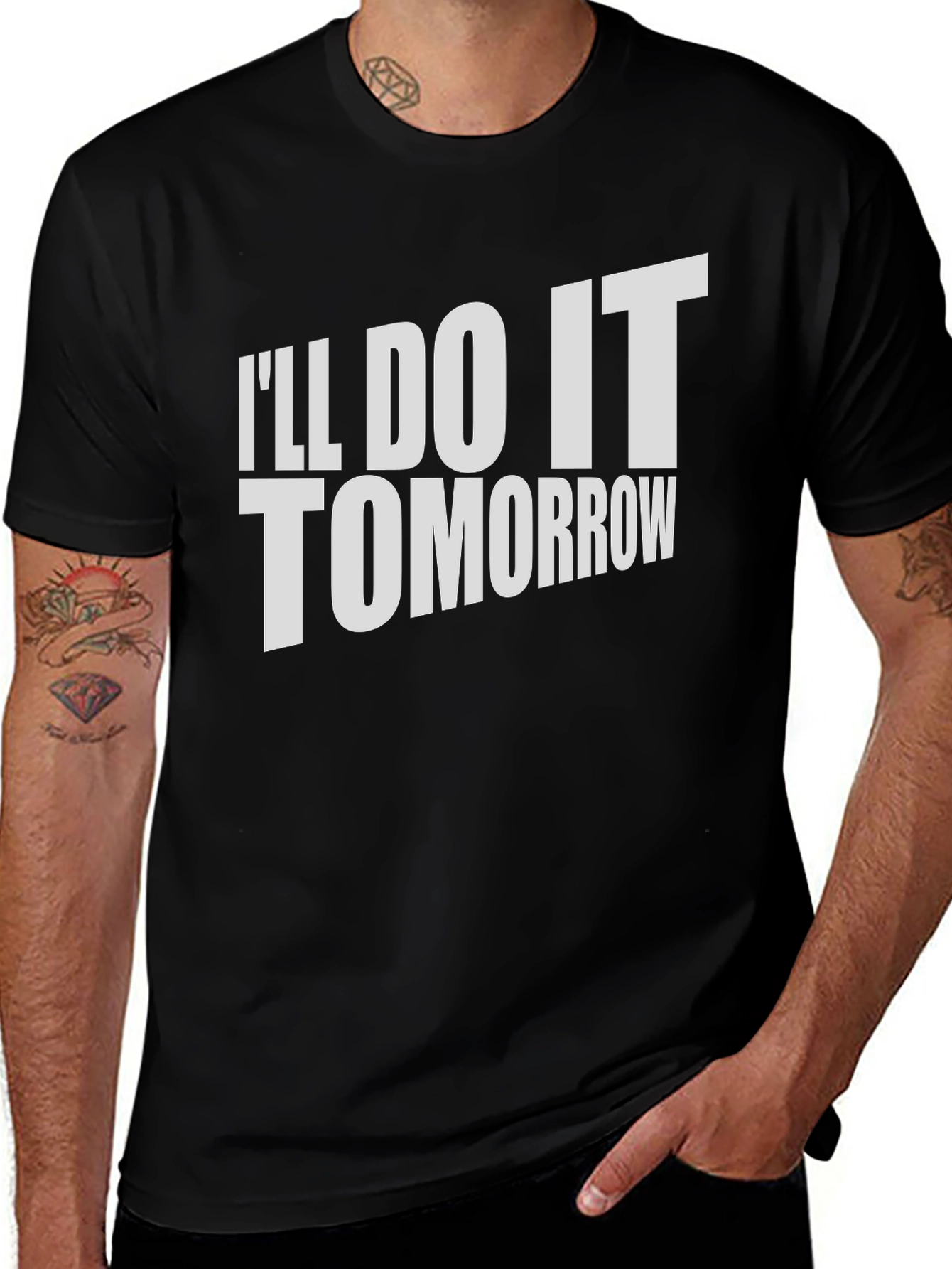 Variant 29 of I'll Do It Tomorrow T-Shirt Funny Procrastination Tee