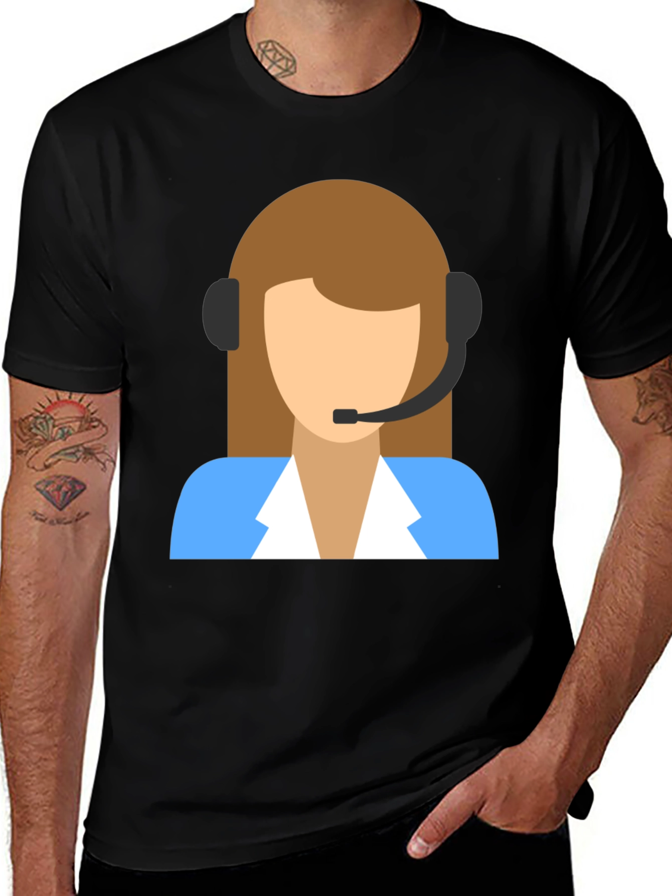 Variant 30 of Customer Service Icon T-Shirt
